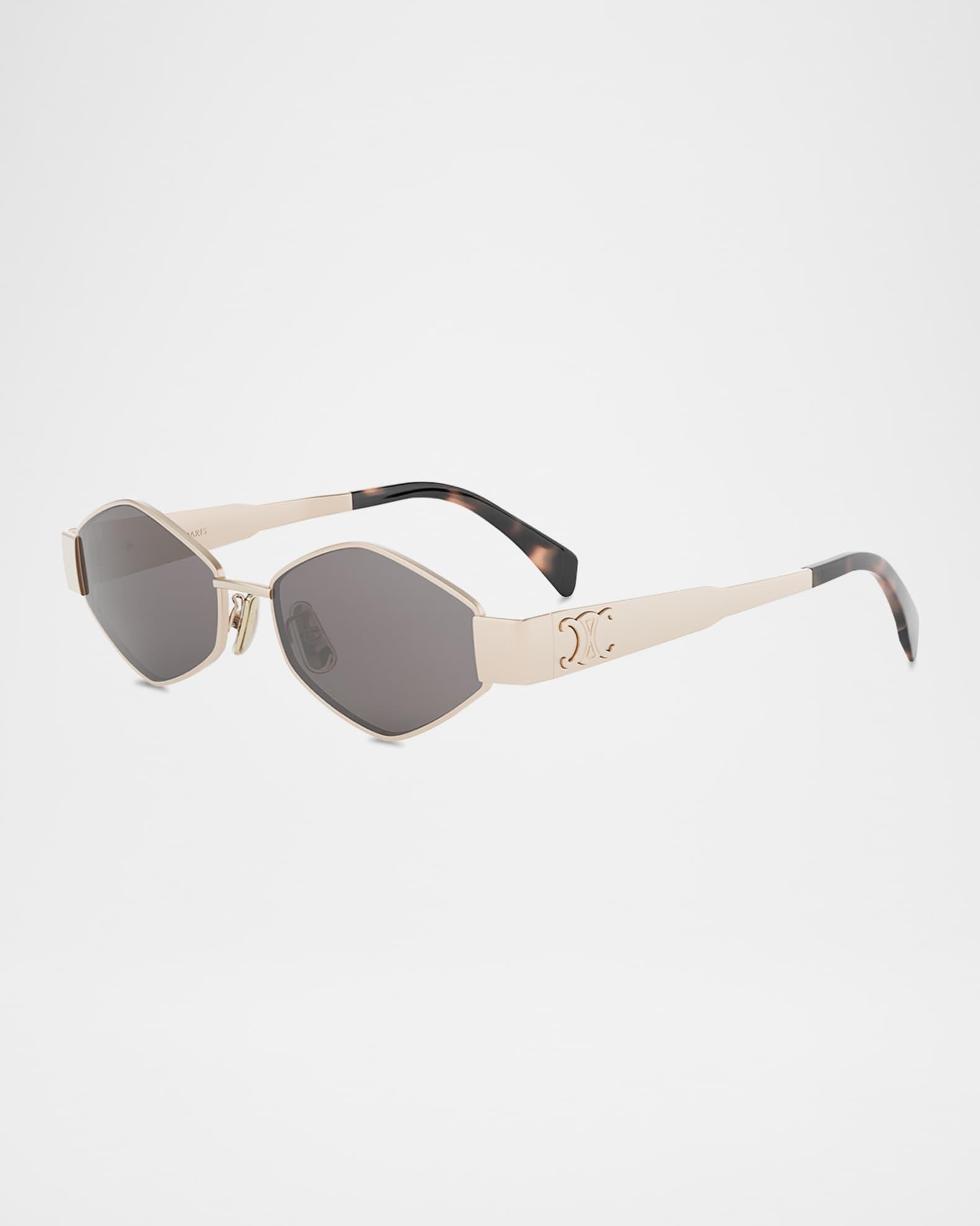 Triomphe Geometric Metal Sunglasses Product Image