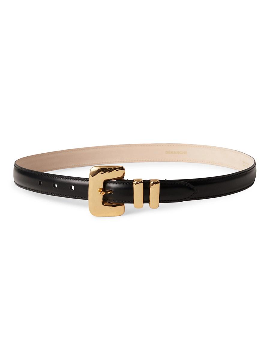 Womens Tetra Leather Belt Product Image