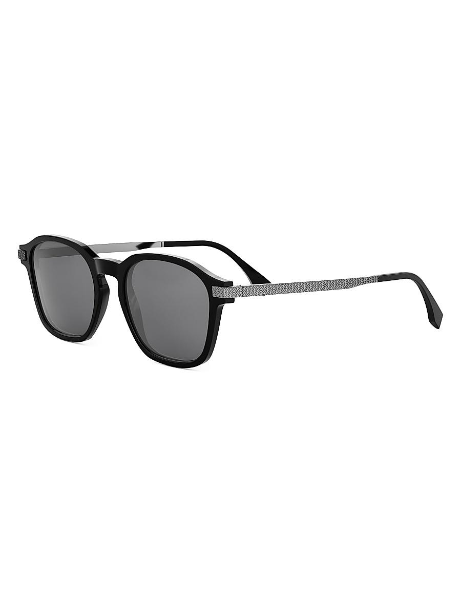 Mens Fendi Essential 52MM Square Sunglasses Product Image