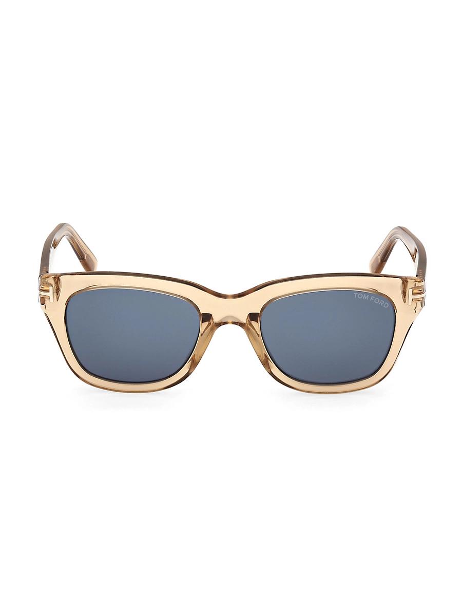 Mens 52MM Snowdon Square Sunglasses Product Image