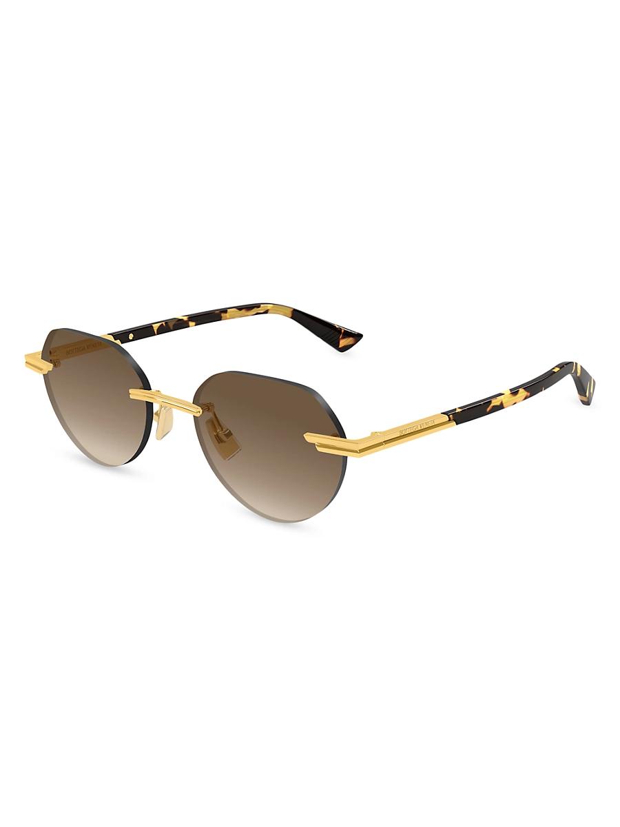 Mens Glasant 51MM Round Sunglasses Product Image