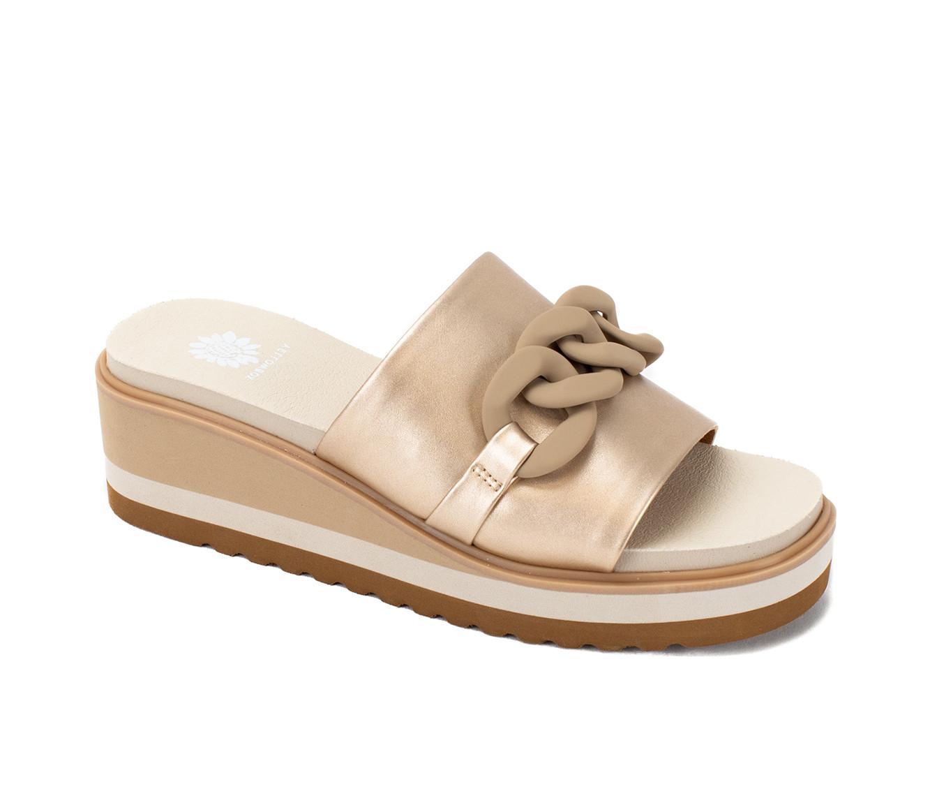 Women's Yellow Box Alora Wedge Sandals Product Image