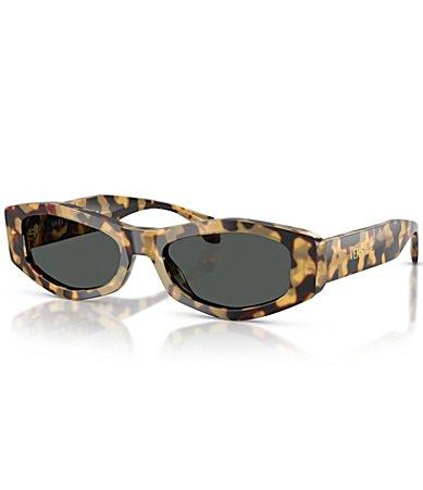 Versace Womens VE4487 54mm Oval Sunglasses Product Image