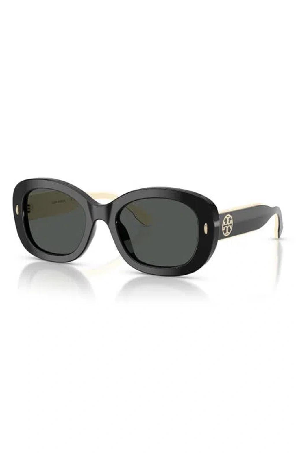 Womens 53MM Rectangular Sunglasses Product Image