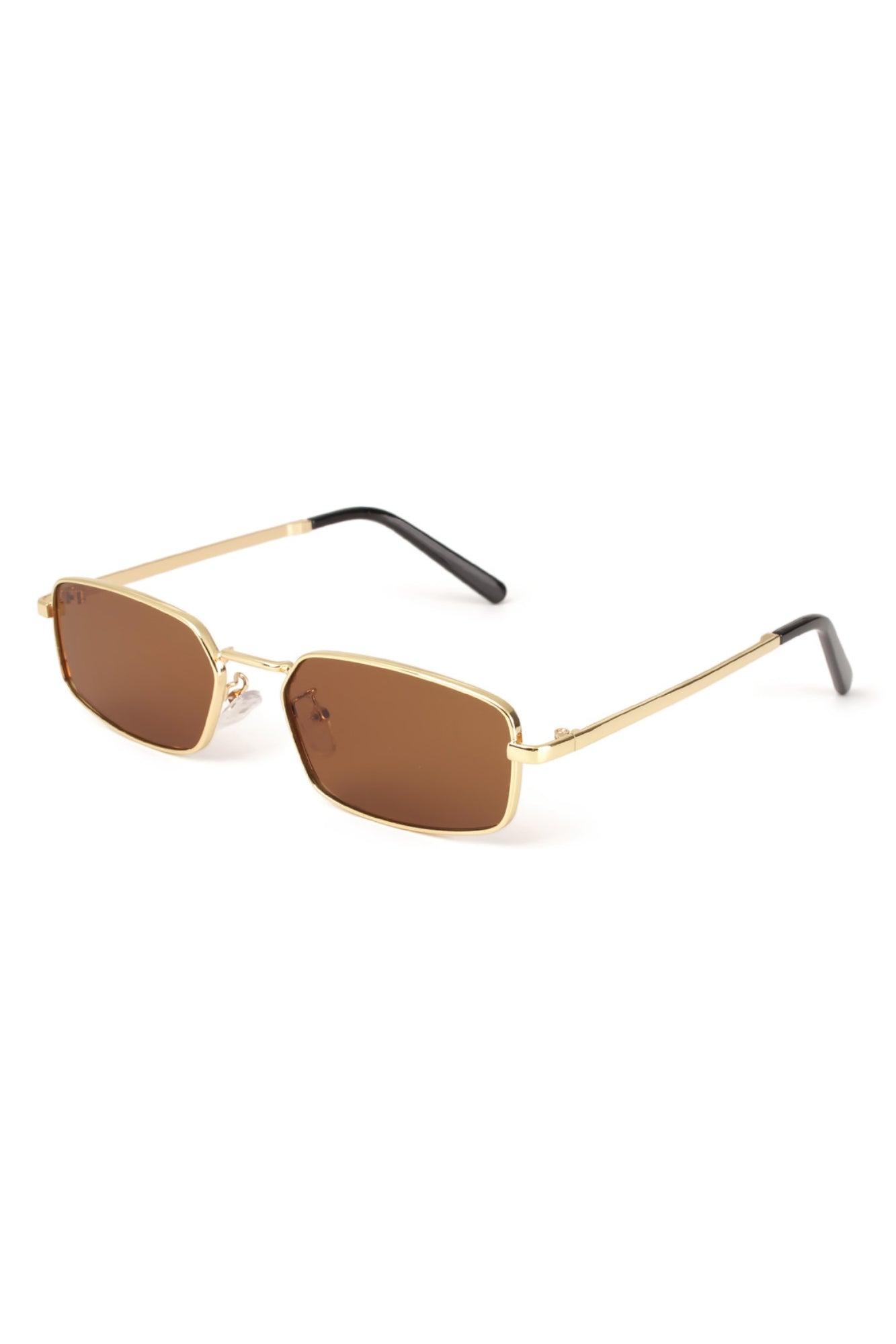 Banbé Eyewear The Sampaio Sunglasses ~ Gold/Olive Product Image