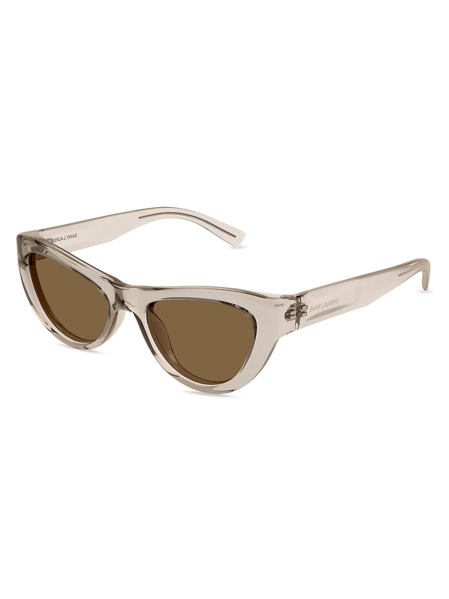 Womens Script 53MM Cat-Eye Sunglasses Product Image