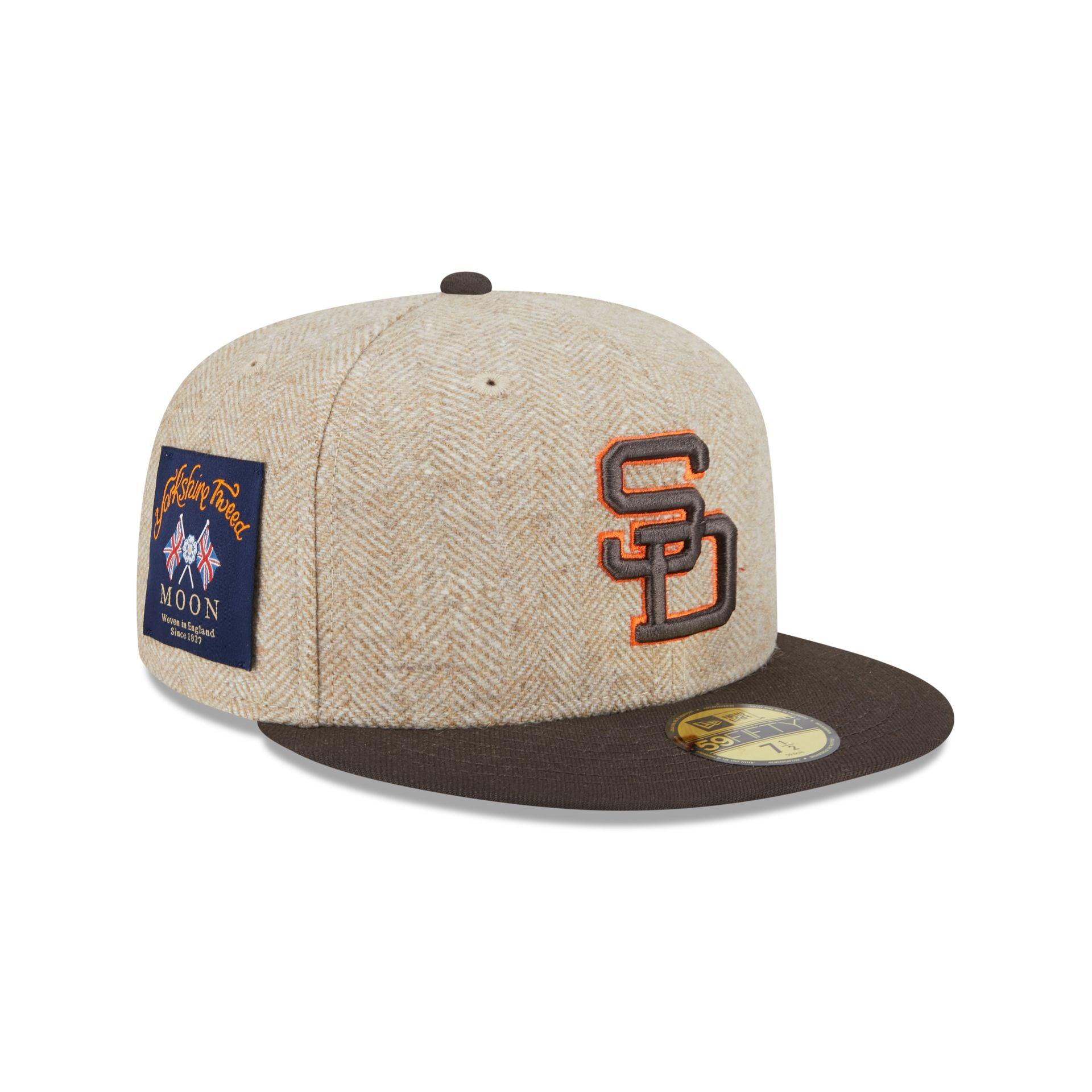 San Diego Padres Herringbone Moon 59FIFTY Fitted Hat Male Product Image