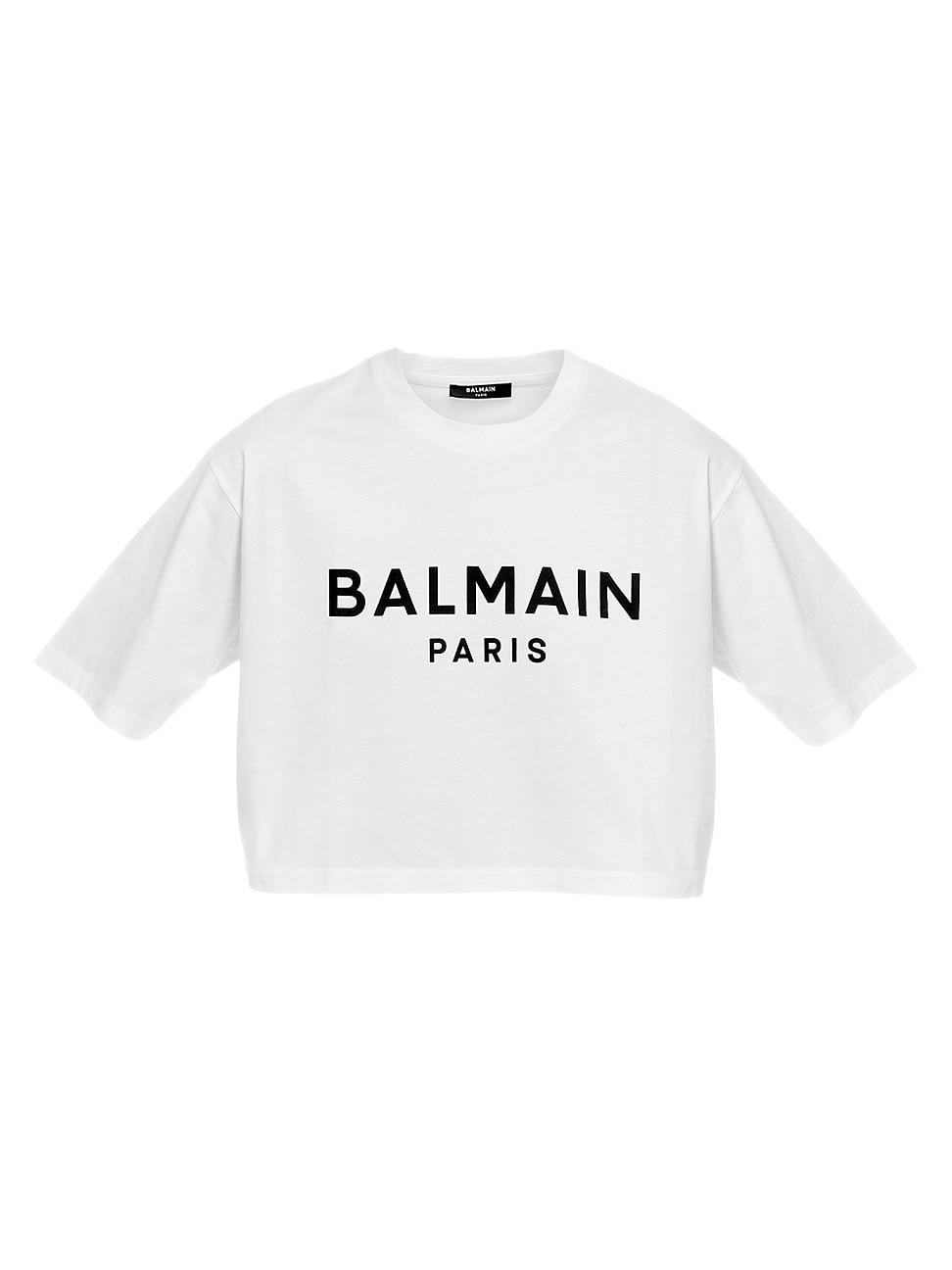 Womens Logo Crop T-Shirt Product Image