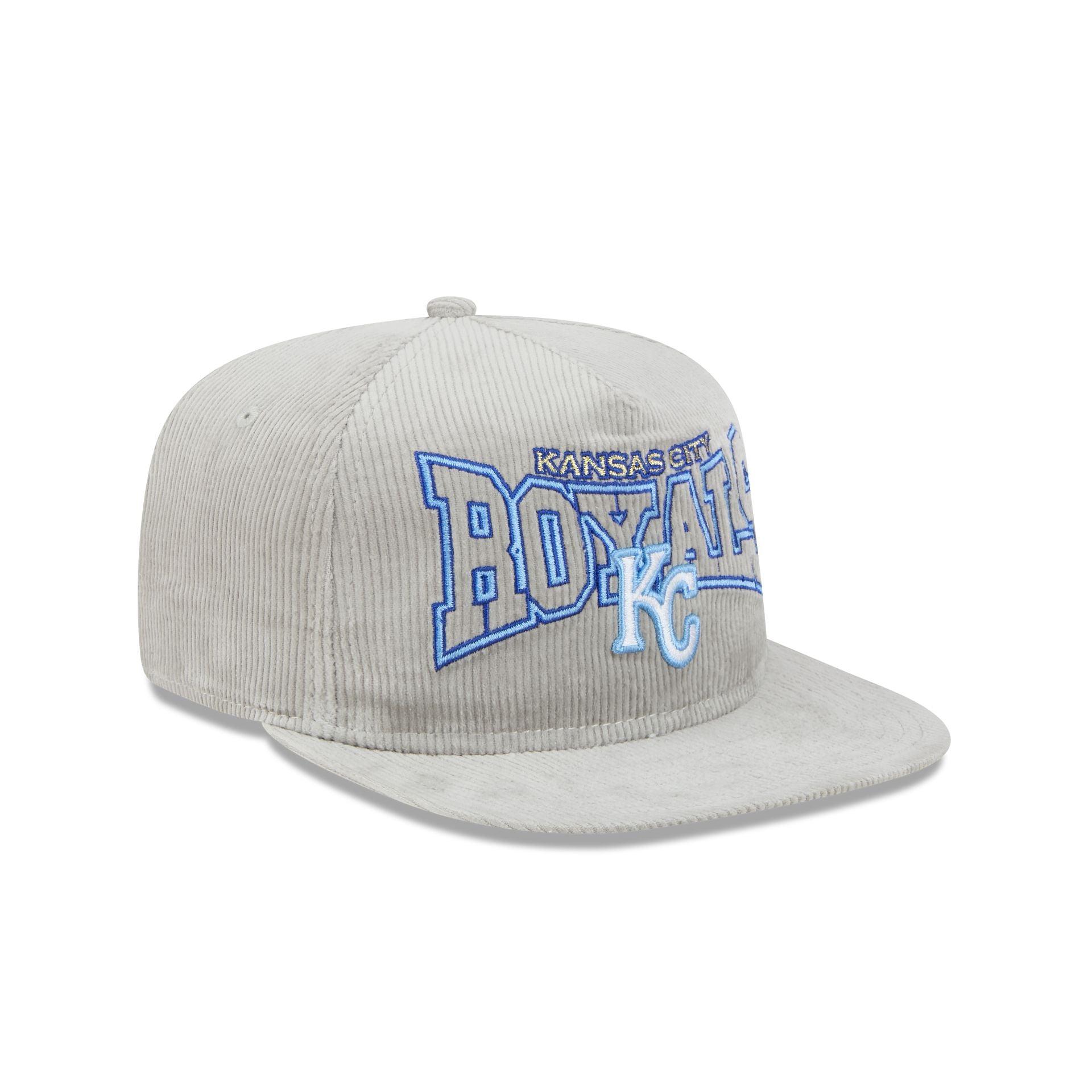 Kansas City Royals Gray Cord Golfer Hat Male Product Image