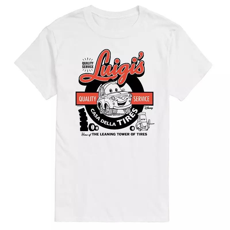 Disney / Pixar's Cars Luigis Casa Della Tires Graphic Tee, Men's,  Product Image