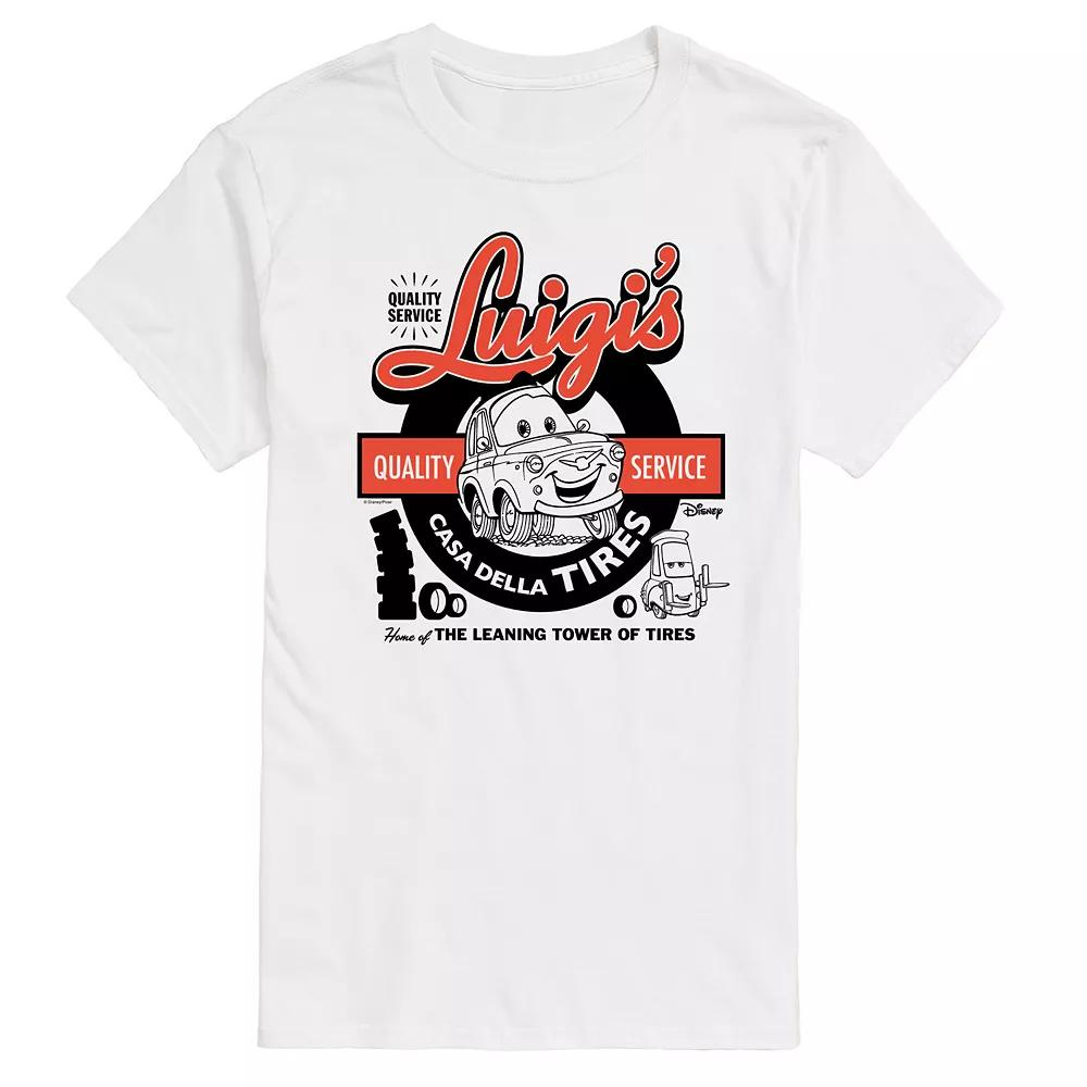 Disney / Pixar's Cars Luigis Casa Della Tires Graphic Tee, Men's,  Product Image