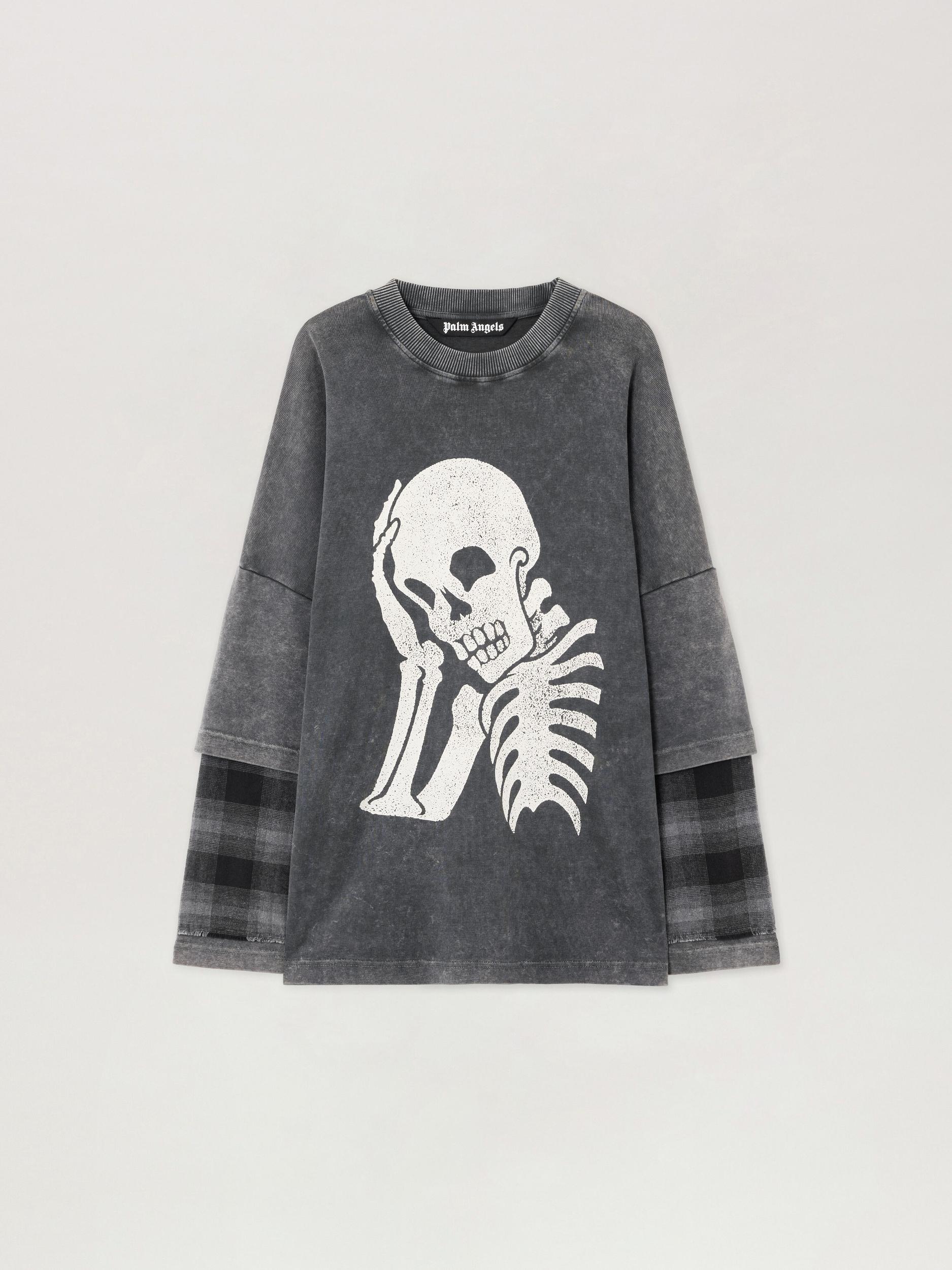 Skull Double Long-Sleeved Shirt Product Image