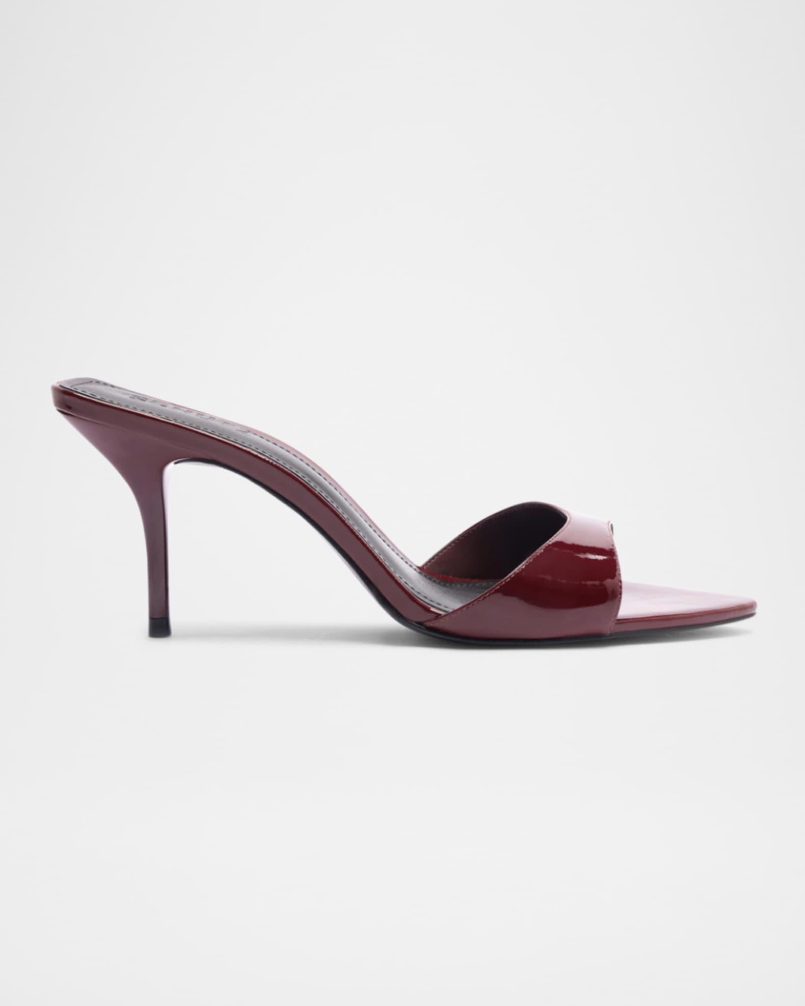 Elodie Patent Stiletto Mule Sandals Product Image
