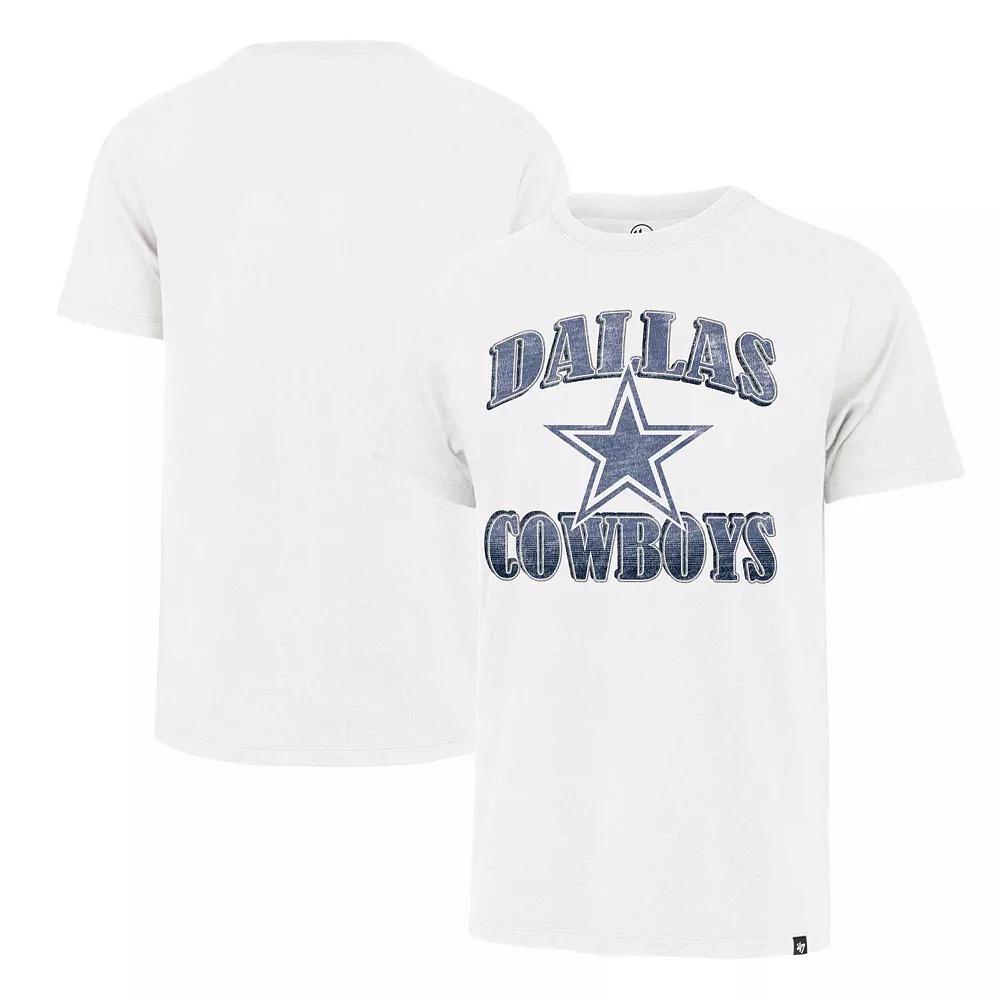 Men's '47 Natural Dallas Cowboys Overrun Franklin T-Shirt, Size: XL, Beige Product Image