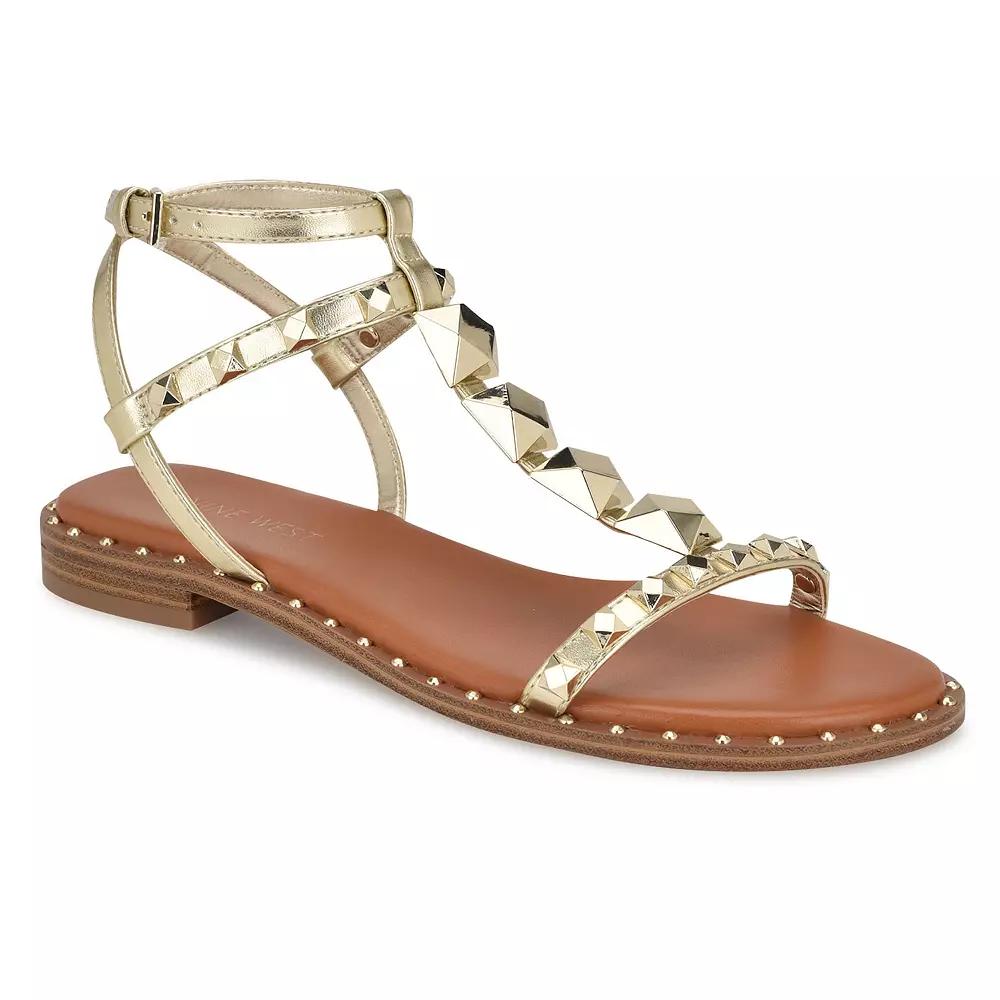 Nine West Marcila Womens T-Strap Sandals Product Image