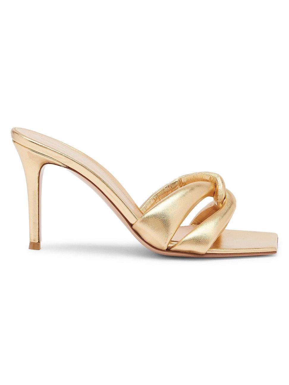 Womens Amour 85MM Leather Sandals Product Image