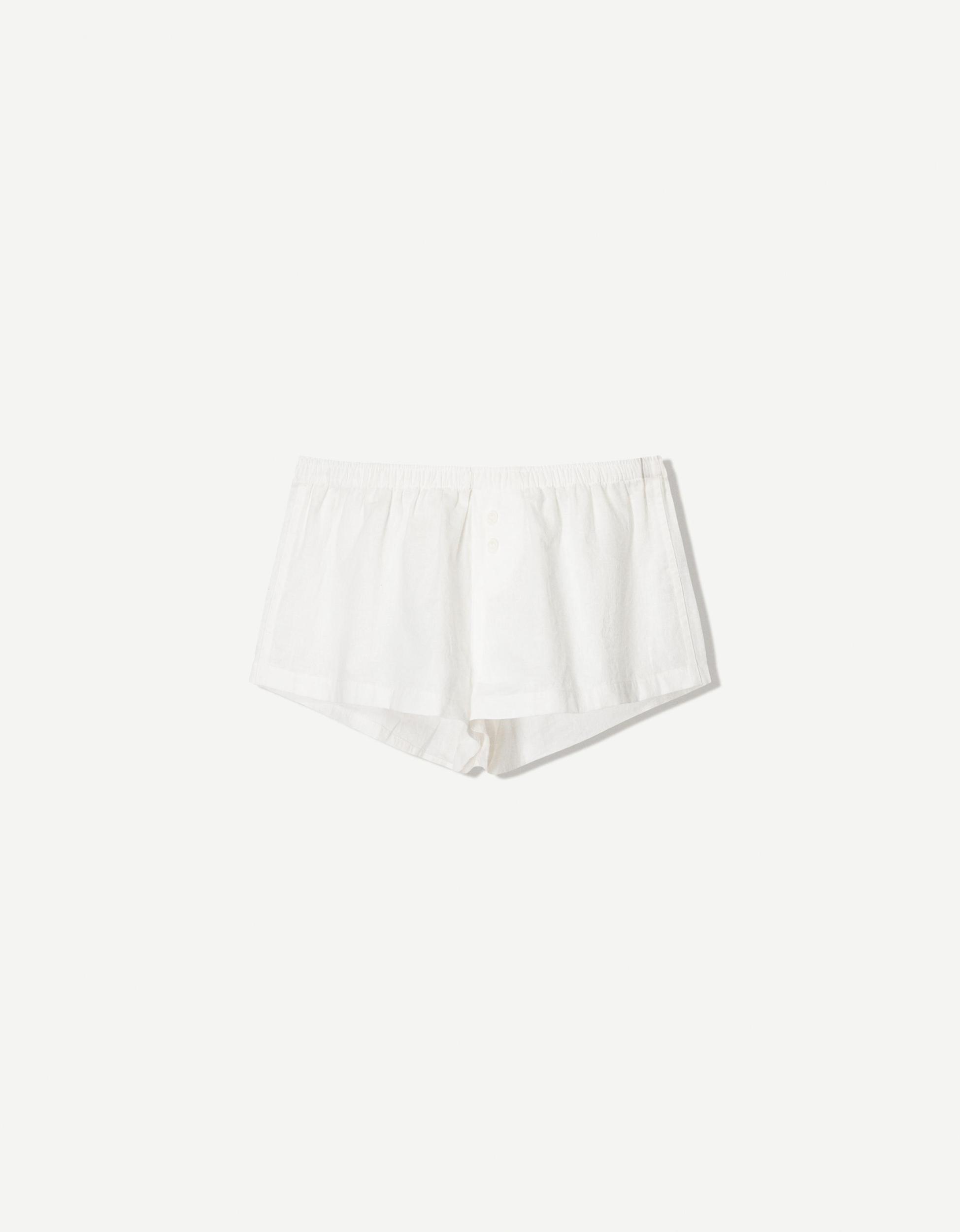 Mini shorts with buttons Product Image