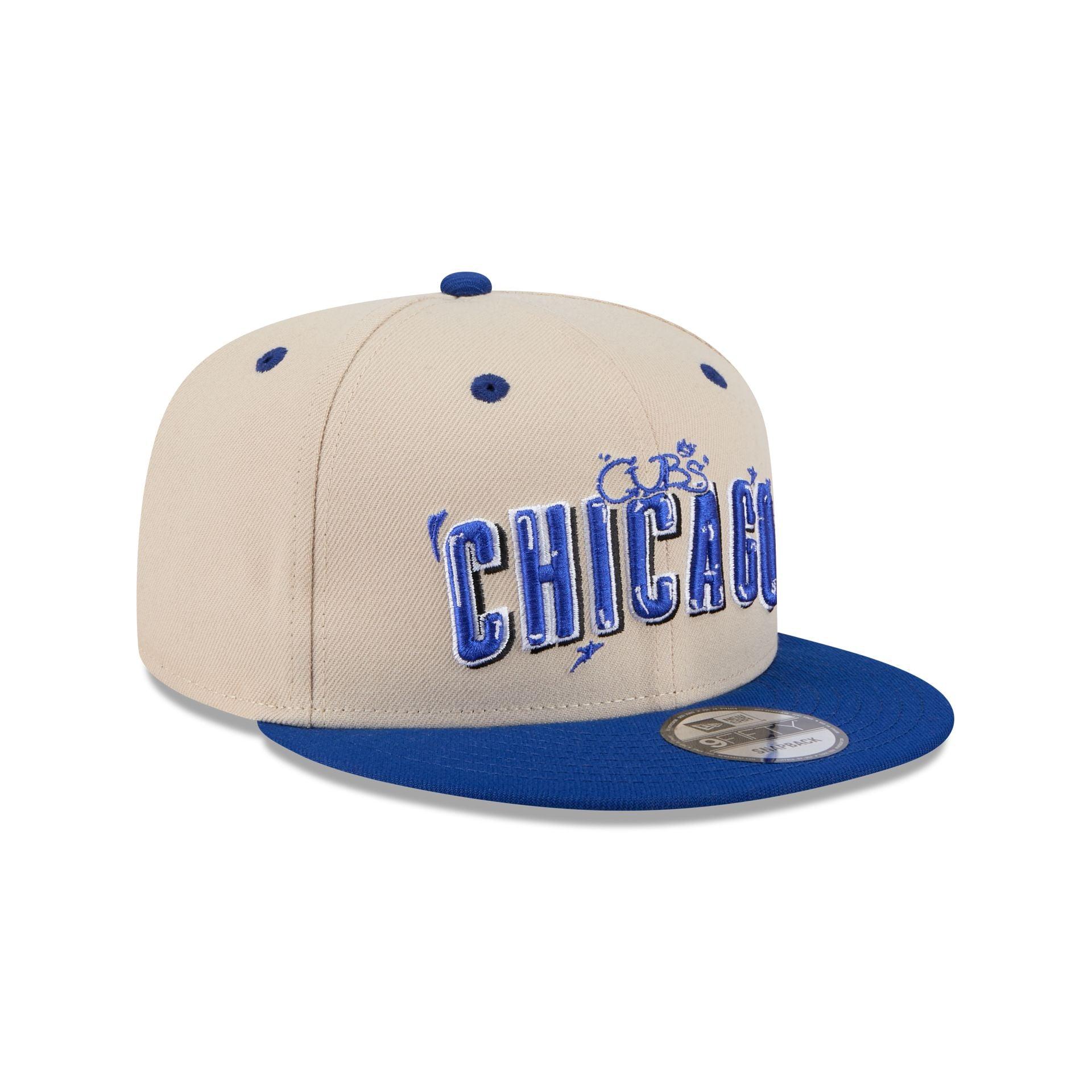 Chicago Cubs Team Art 9FIFTY Snapback Hat Male Product Image