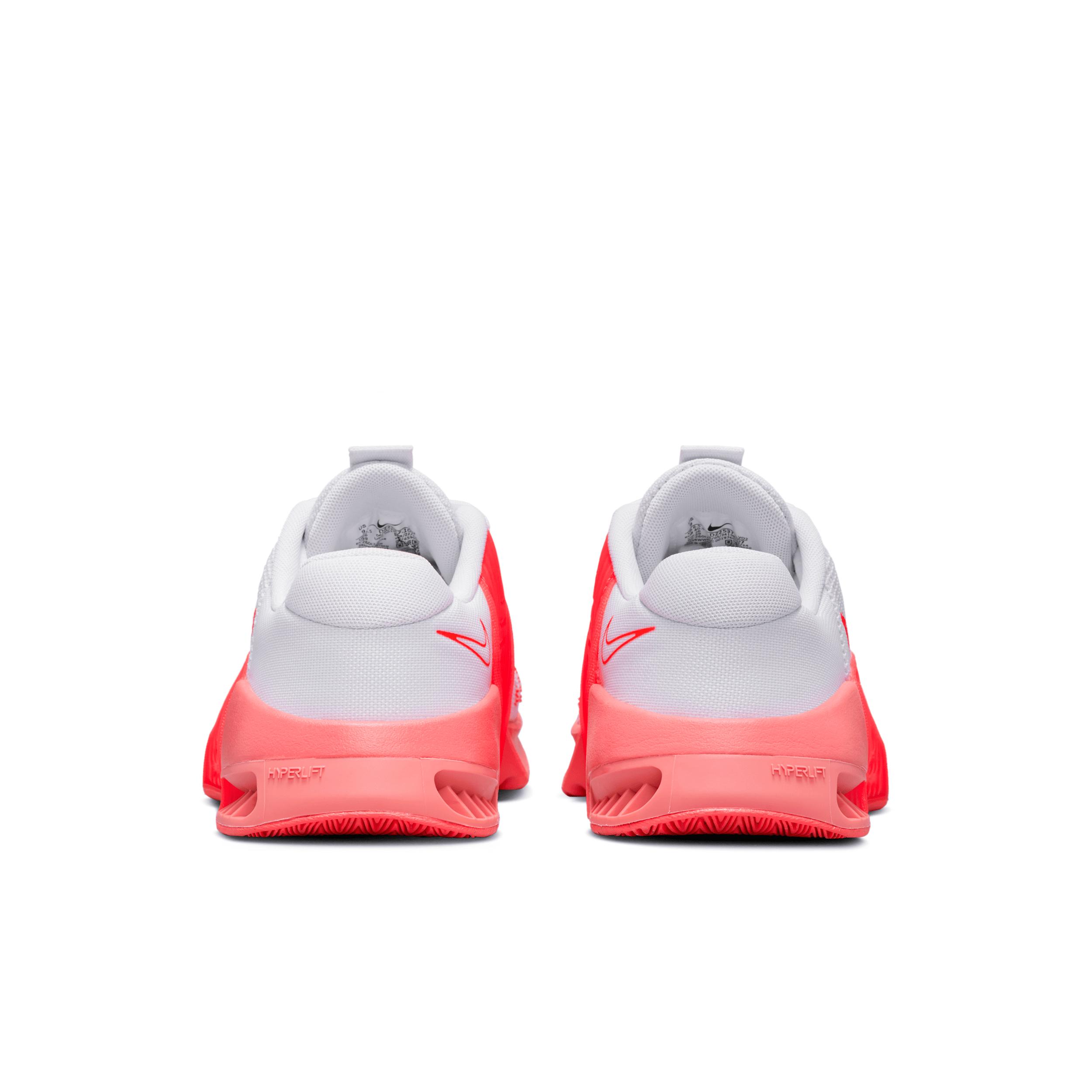 Nike Womens Metcon 9 Training Shoes in White/Bright Crimson/Magic Ember Product Image