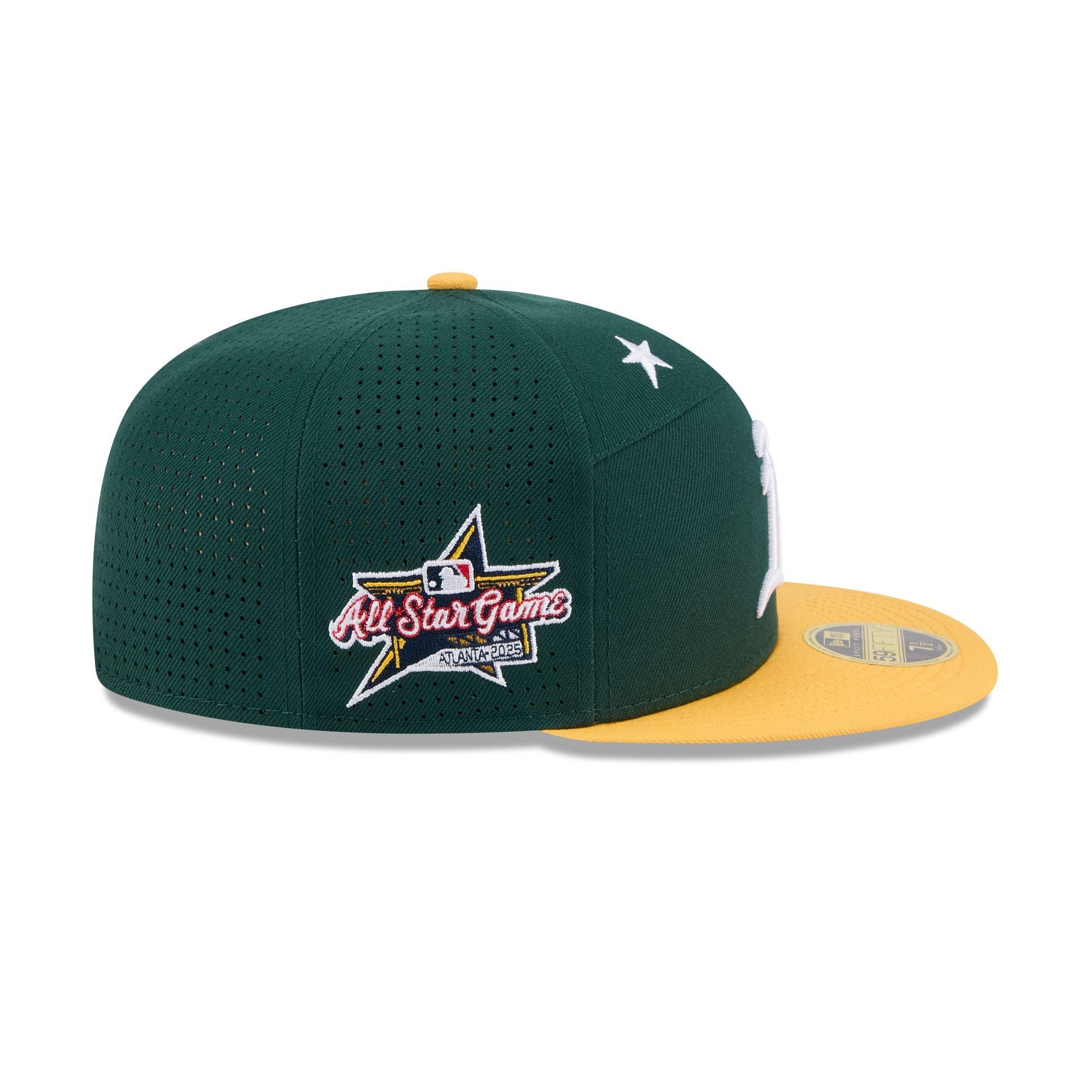 New York Mets Metallic Gold Logo 59FIFTY Fitted Hat Male Product Image