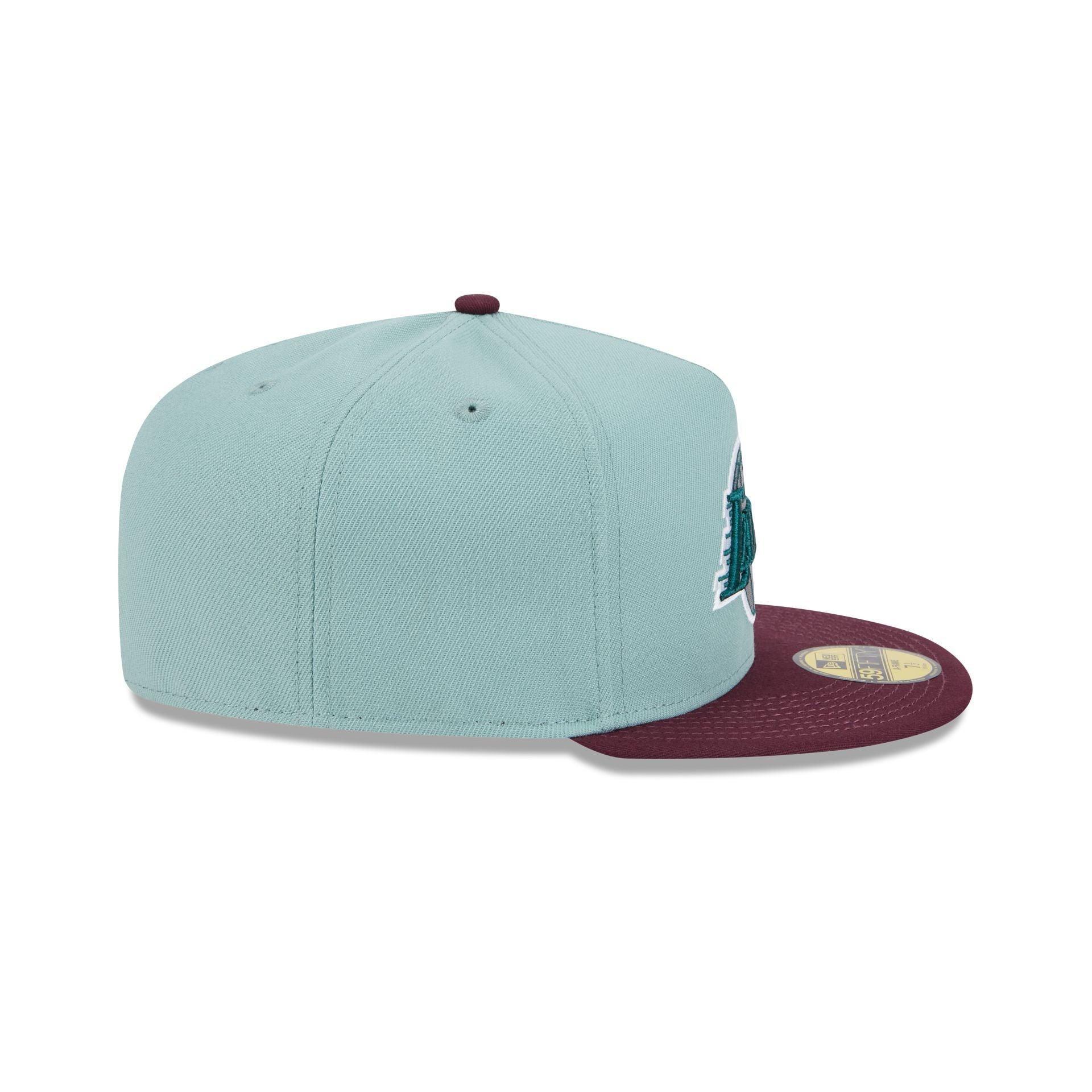 Los Angeles Lakers Beach Kiss Blue 59FIFTY A-Frame Fitted Hat Male Product Image