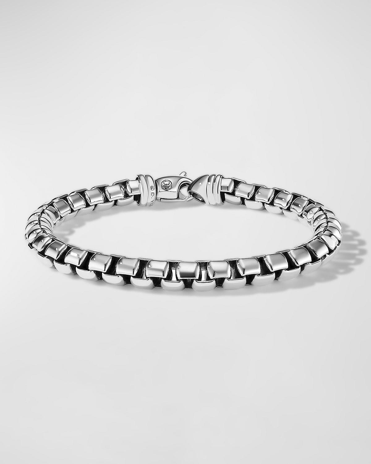 Mens Box Chain Bracelet 7.3mm Product Image