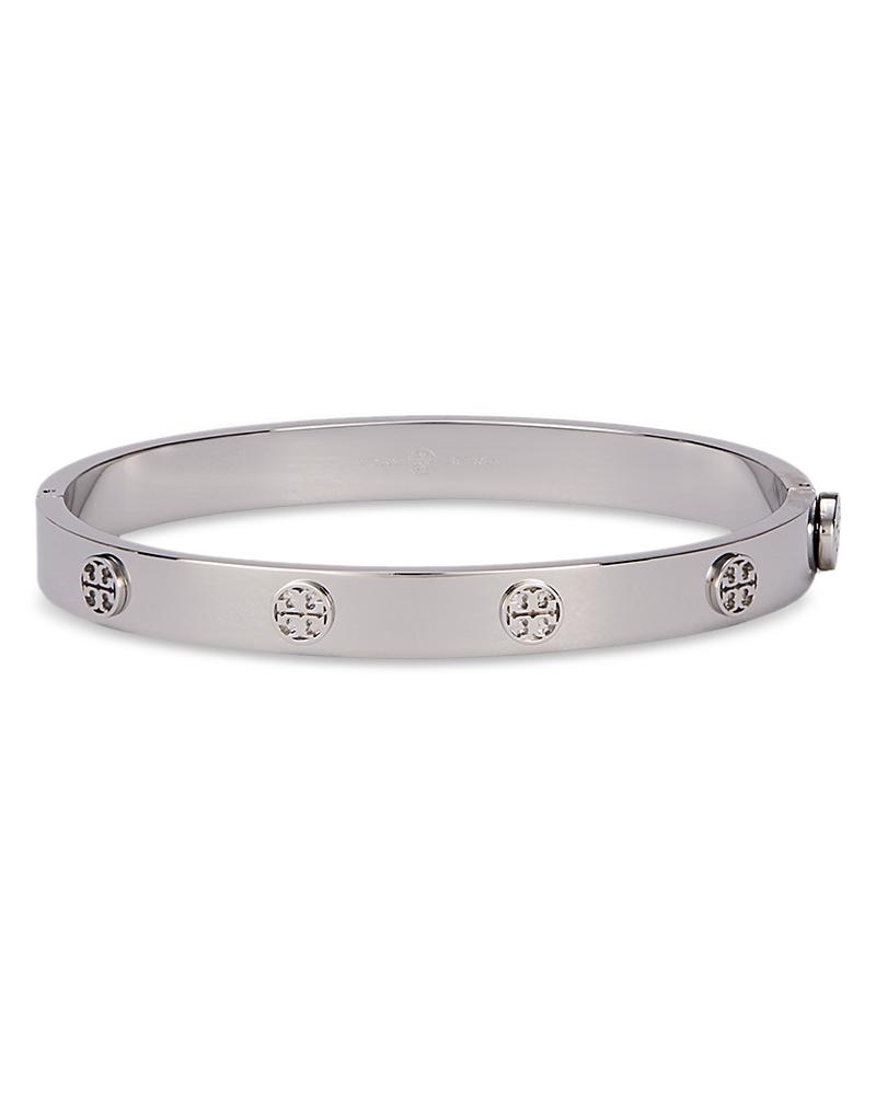 Womens Miller Stud Two-Tone Stainless Steel Hinge Bracelet Product Image