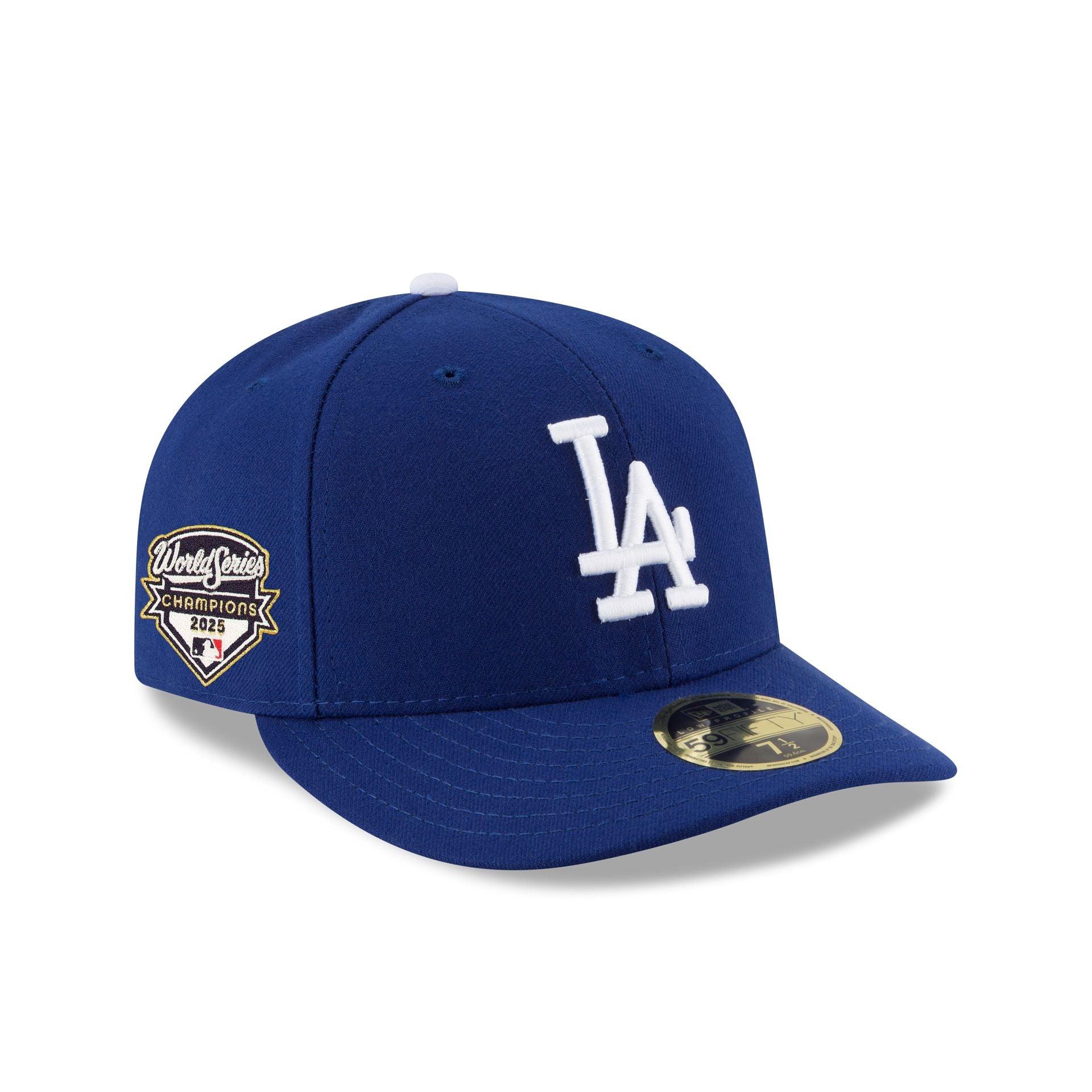 Los Angeles Dodgers Triple Player Side Patch Low Profile 59FIFTY Fitted Hat Male Product Image