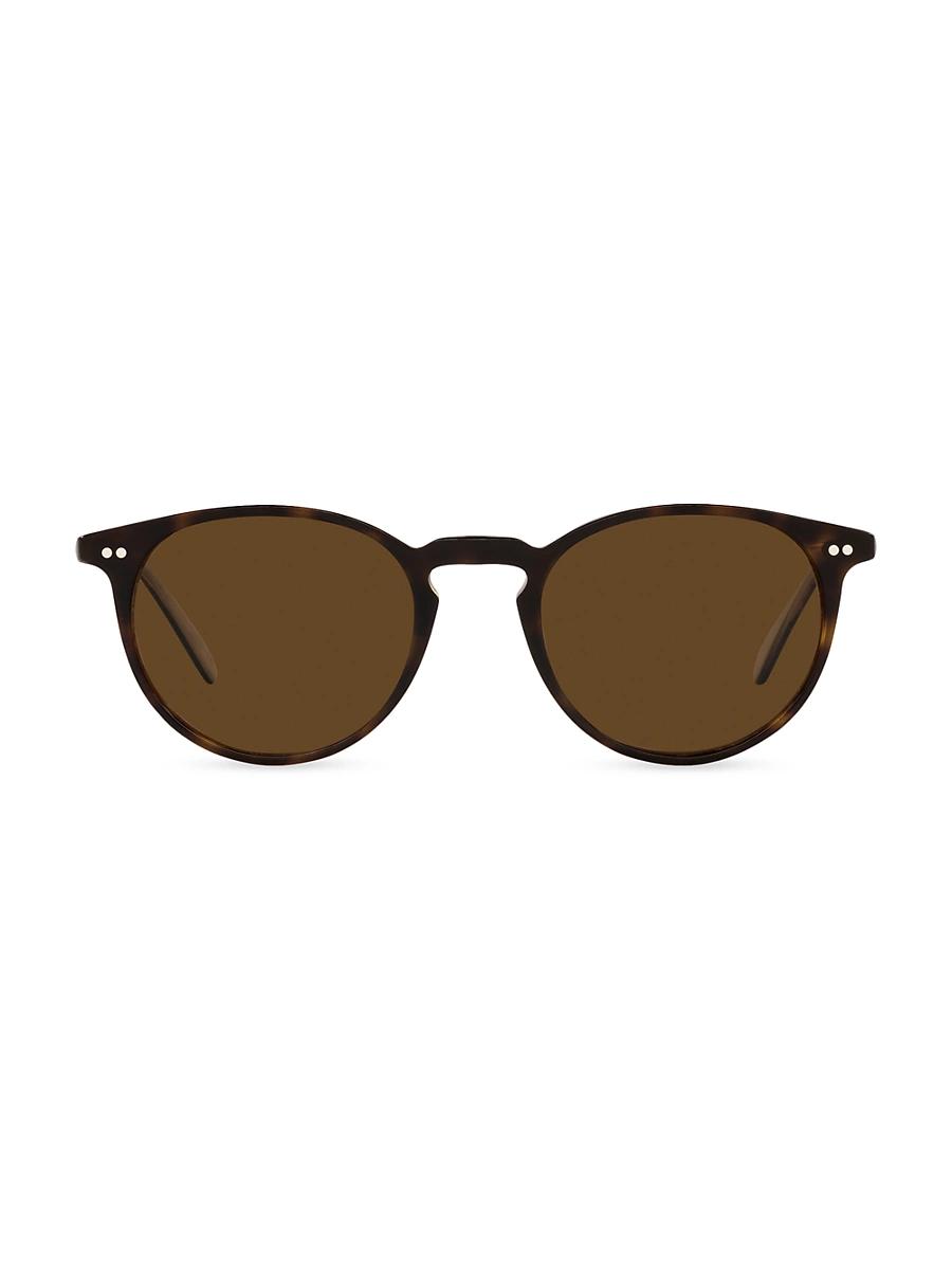 Riley Round Acetate Sunglasses Product Image