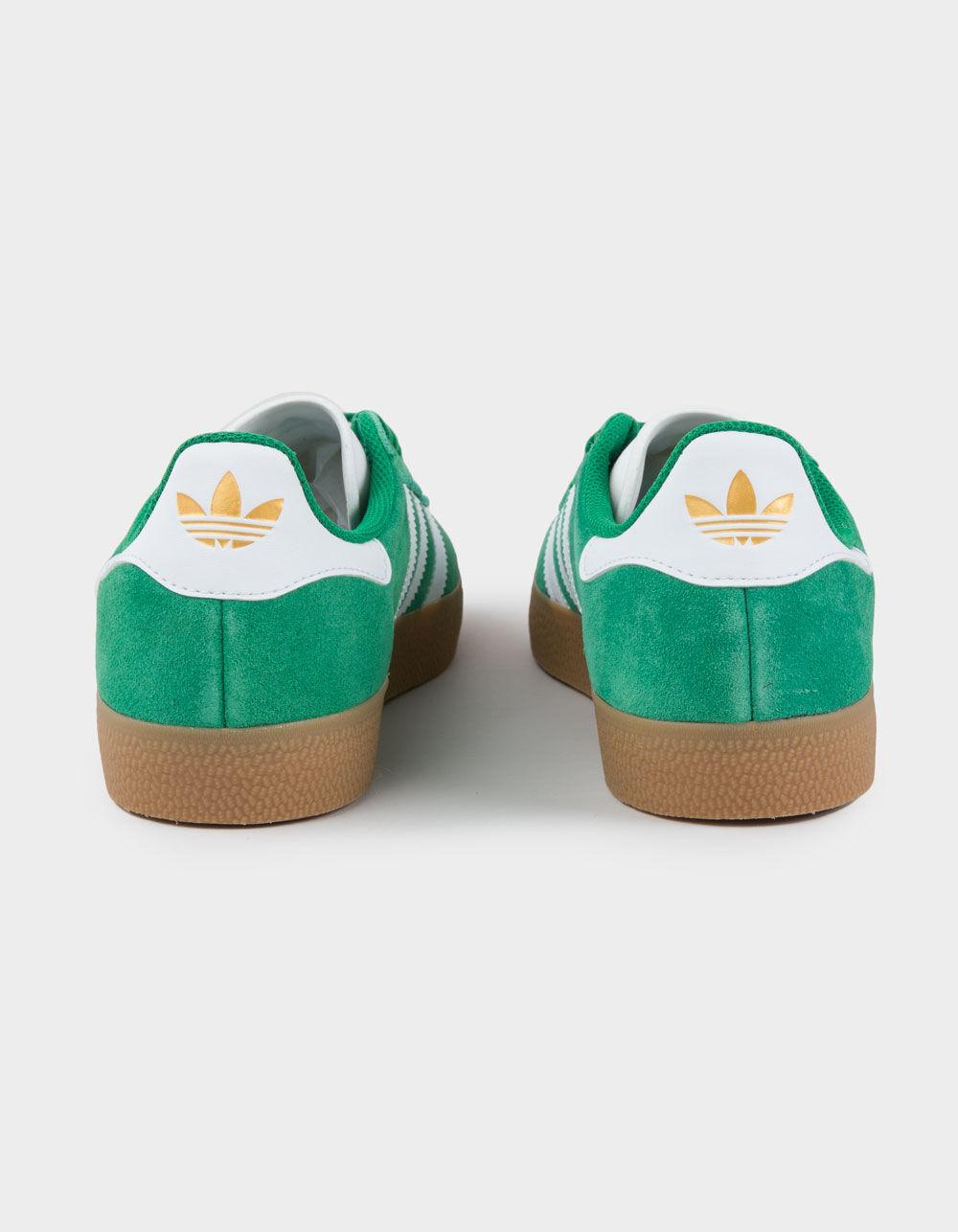 ADIDAS Gazelle ADV Shoes - GREEN/WHITE Product Image