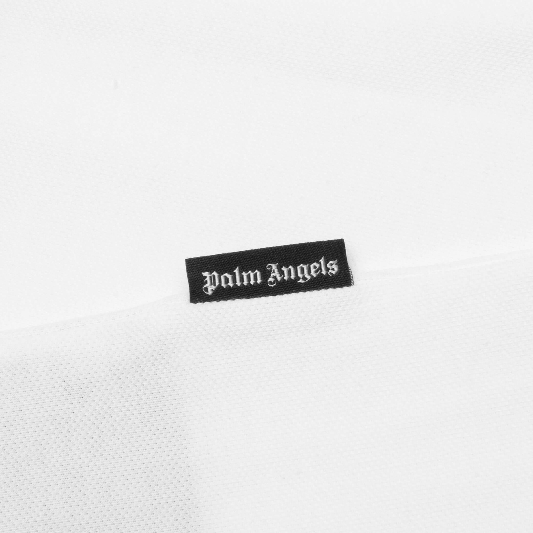 Angel Pencil Polo S/S - Off White/Light Orange Male Product Image