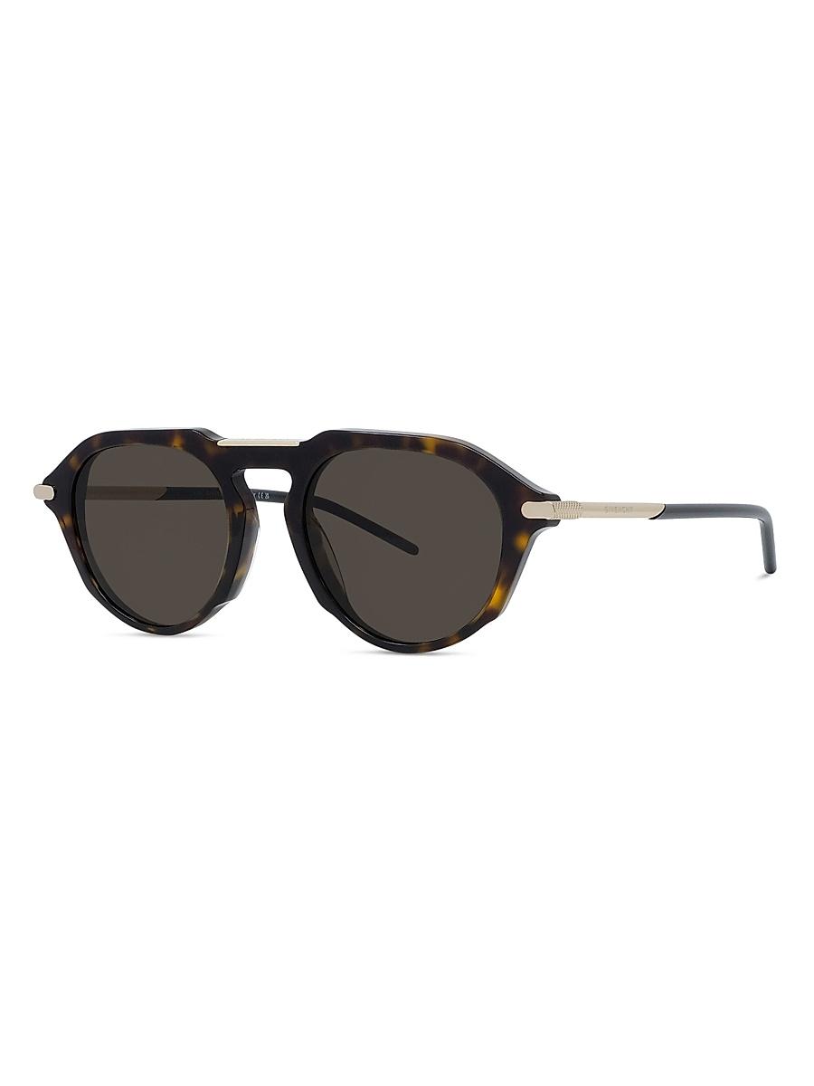 Mens GV One 50MM Round Sunglasses Product Image