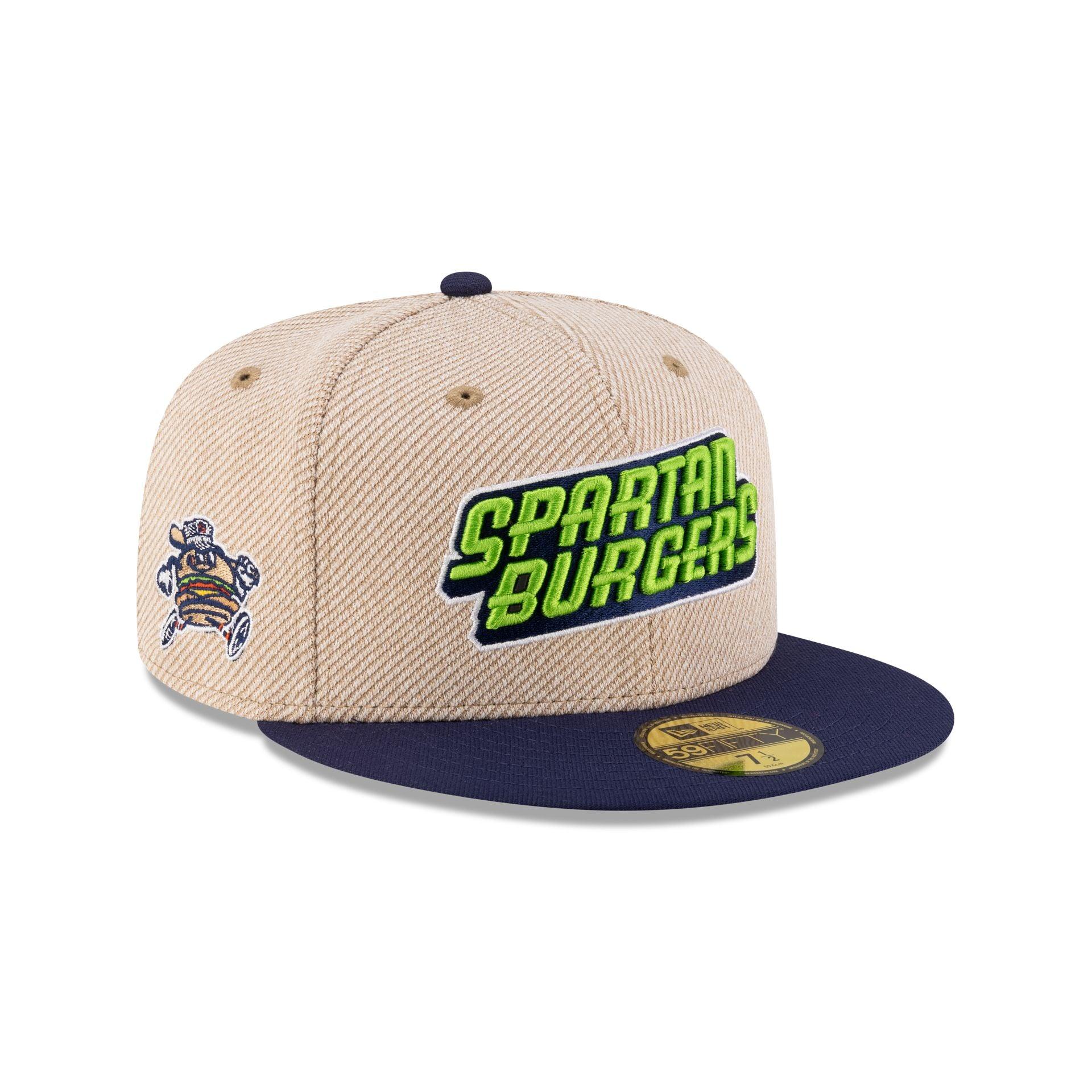 Hub City Spartanburgers Terry Heather Tan 59FIFTY Fitted Hat Male Product Image