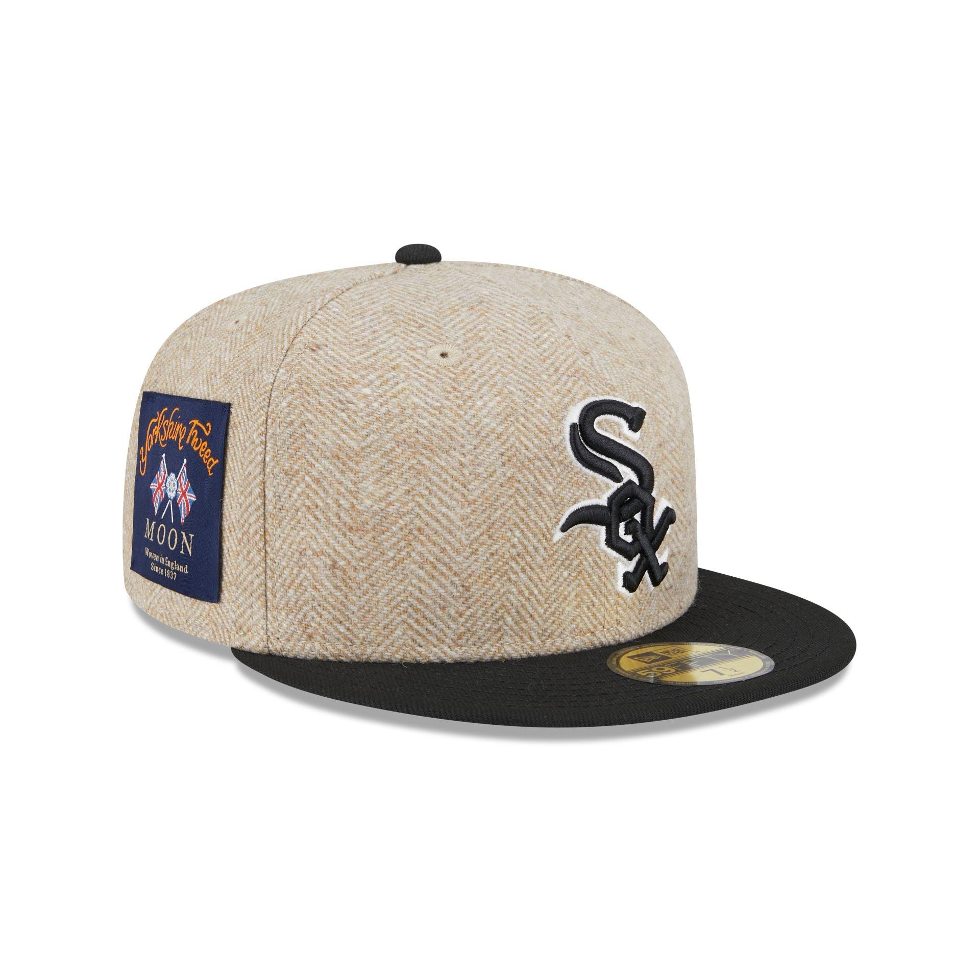 Chicago White Sox Herringbone Moon 59FIFTY Fitted Hat Male Product Image