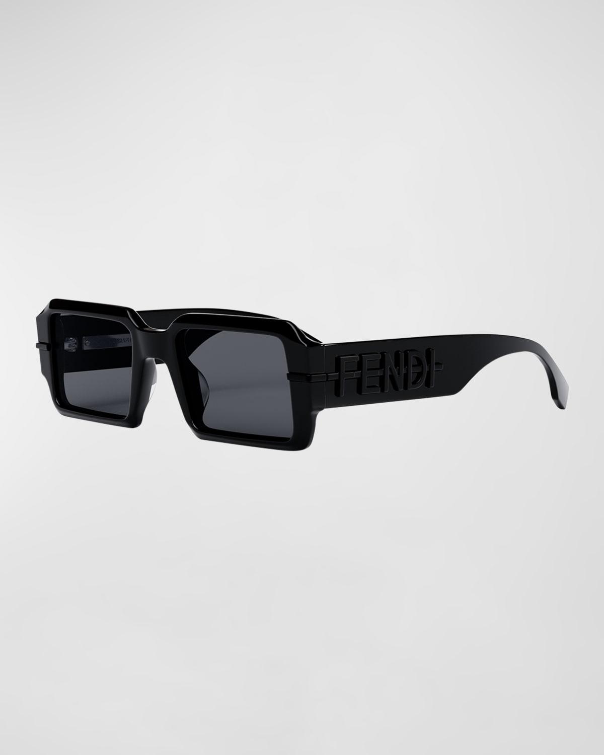 Fendi Fendigraphy Rectangular Sunglasses, 52mm Product Image
