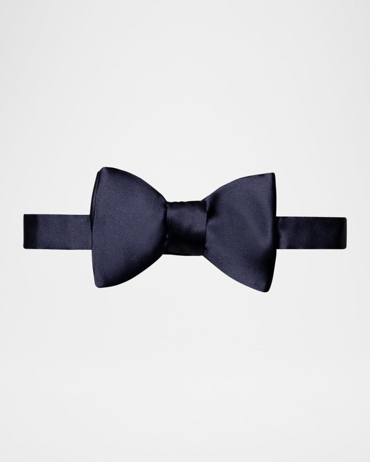 Mens Satin Self-Tied Bow Tie Product Image