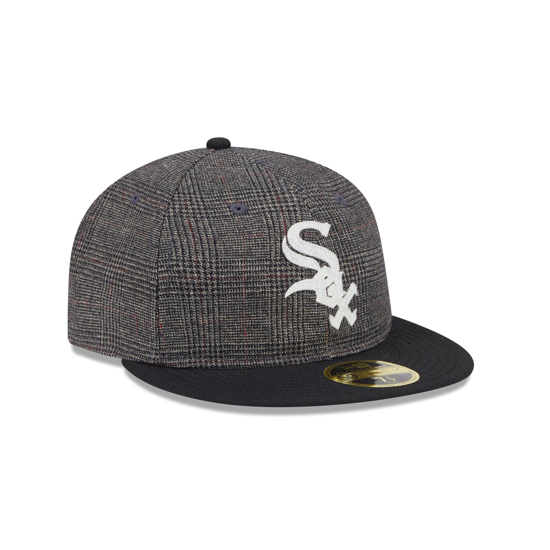 Chicago White Sox Plaid Retro Crown 59FIFTY Fitted Hat Male Product Image