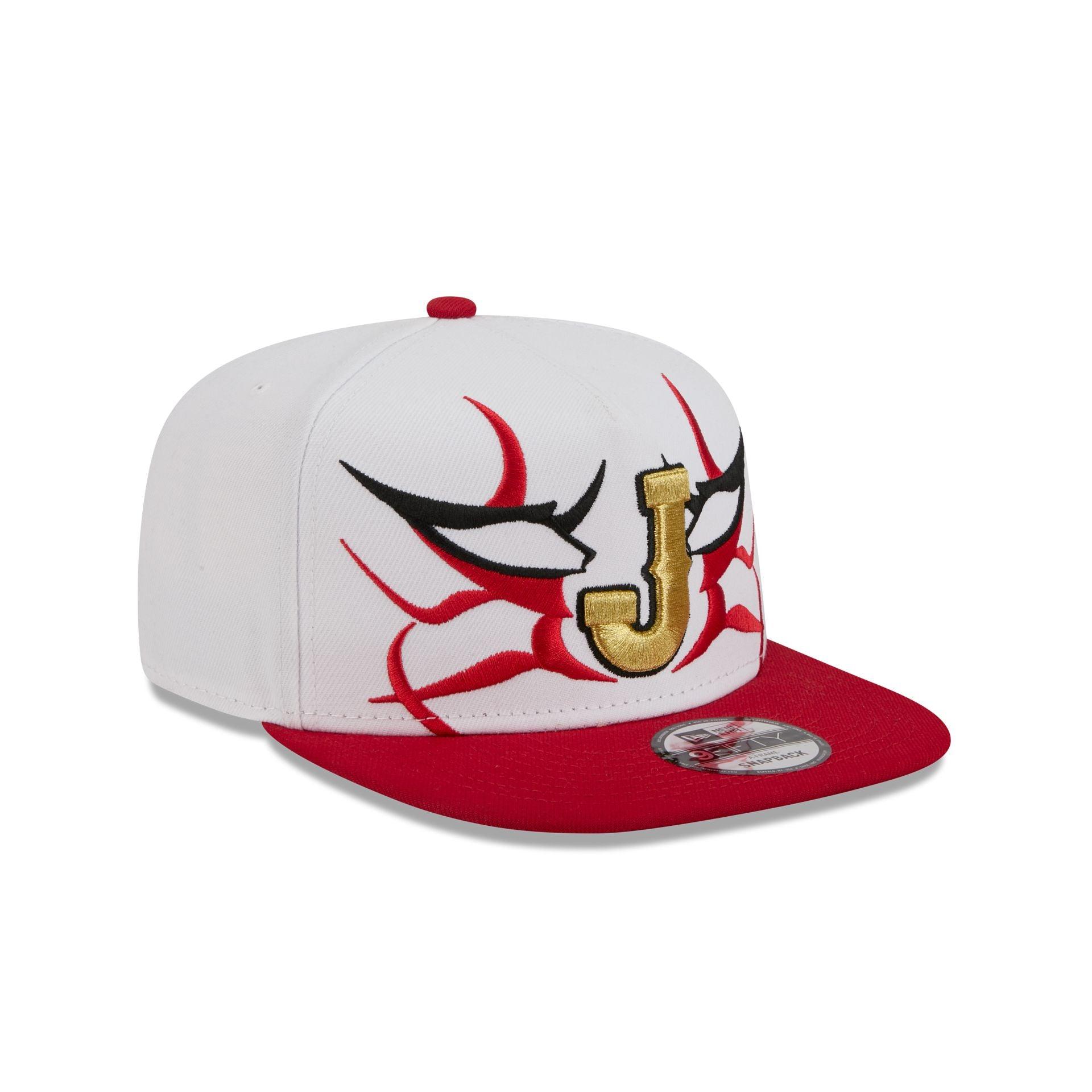 Japan Kabuki Red 9FIFTY A-Frame Snapback Hat Male Product Image