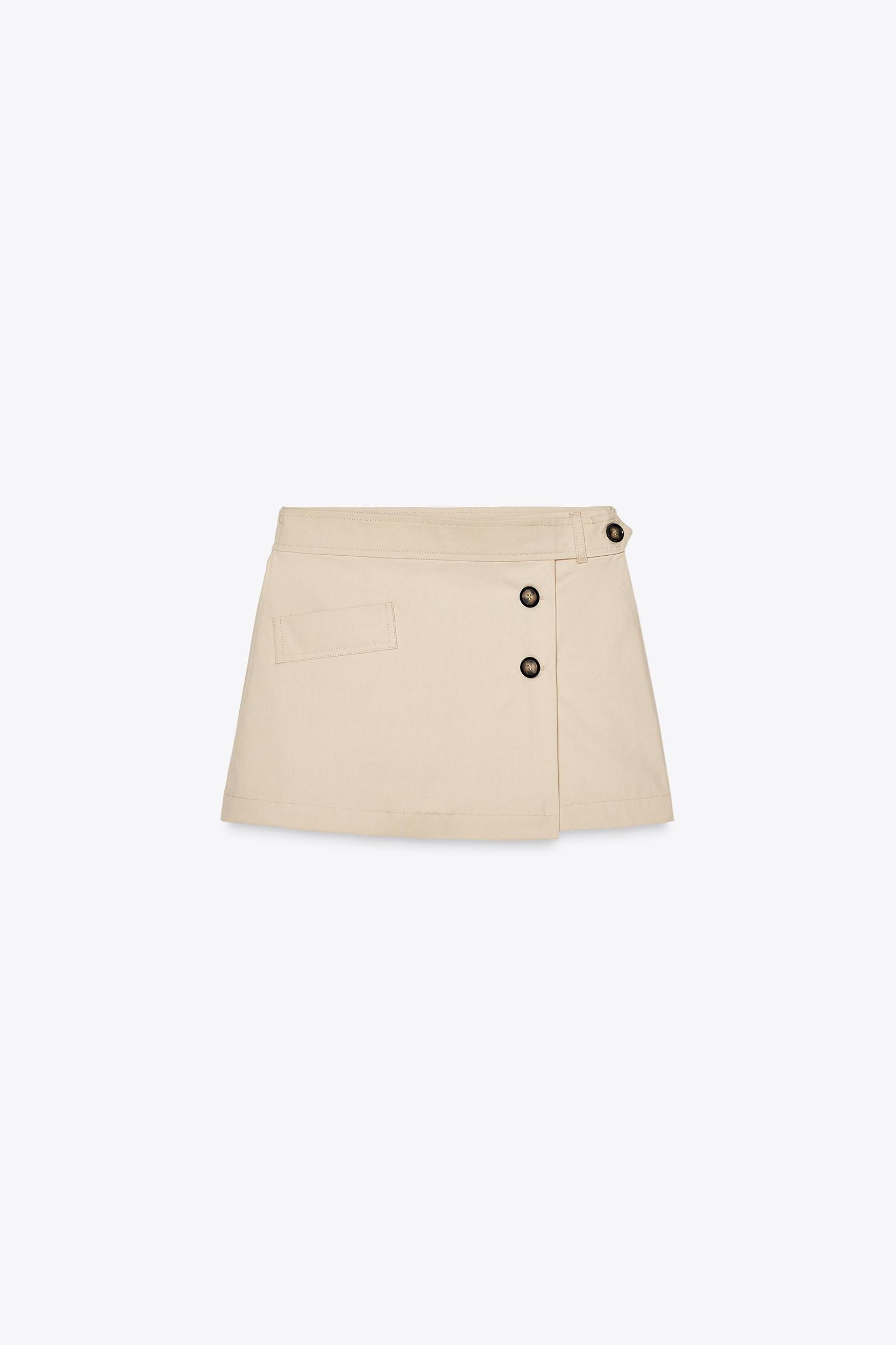 BUTTON SKORT Product Image