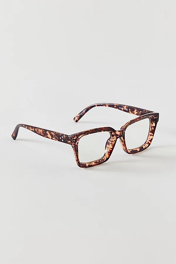 Thick Frame Blue Light Glasses Womens at Urban Outfitters Product Image