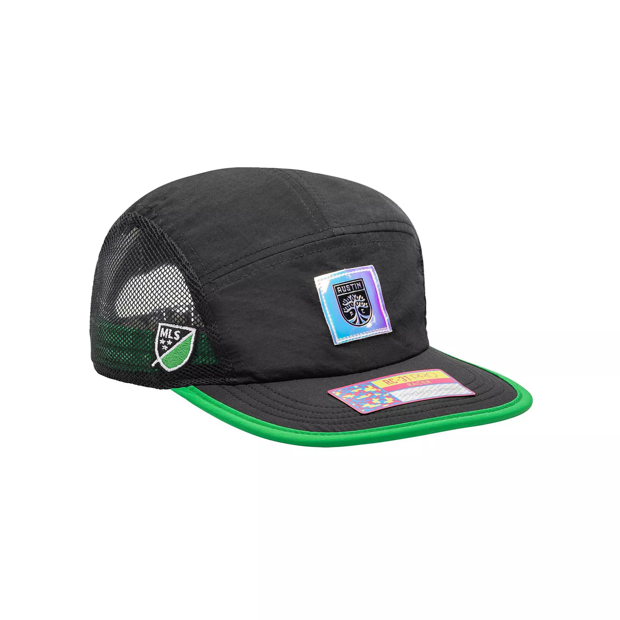 Men's Black Austin FC RC-31 Pro Racer Marathon 2.0 Adjustable Hat, Afc Black Product Image