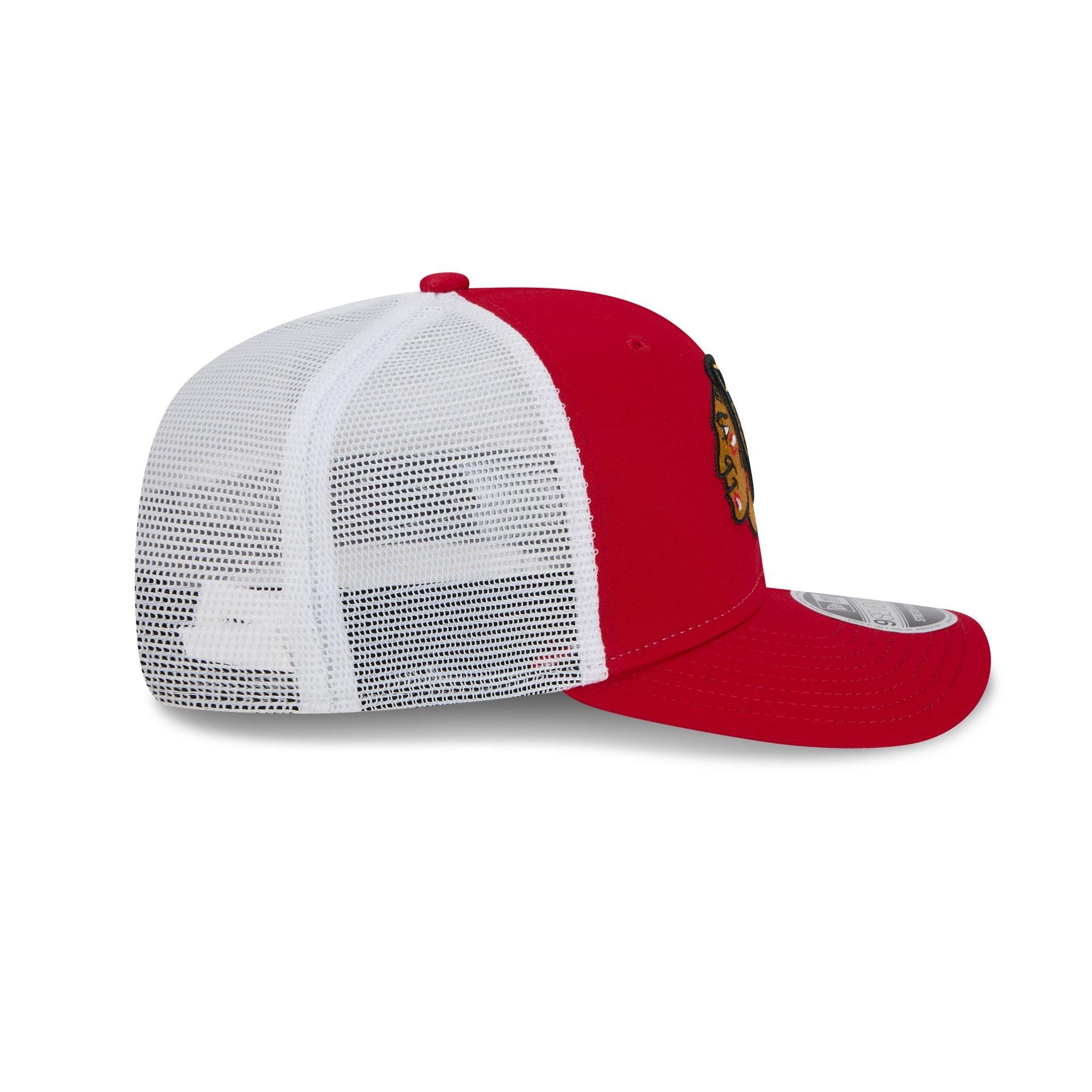 Chicago Blackhawks Red Team 9SEVENTY Trucker Hat Male Product Image