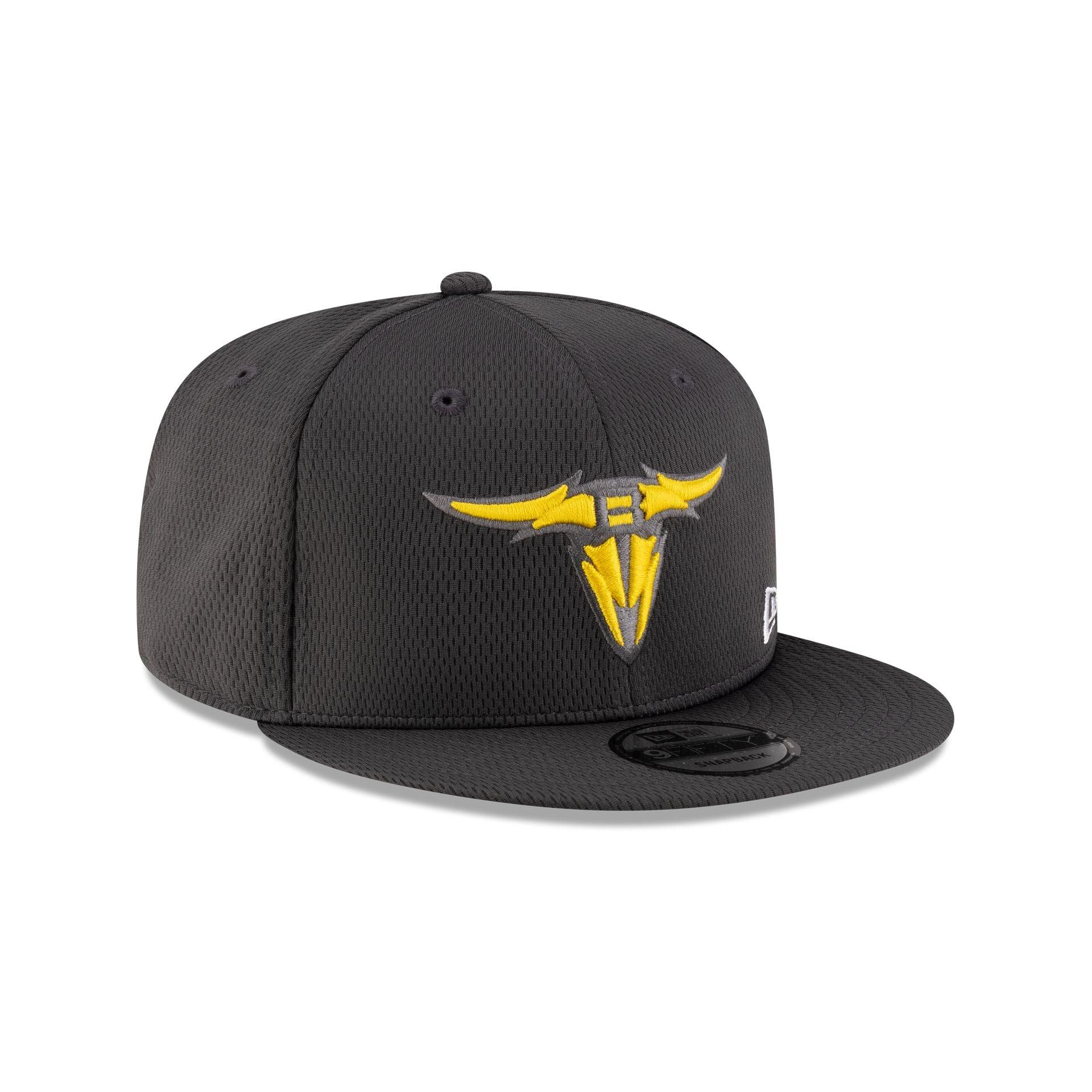 San Antonio Brahmas Gray 9FIFTY Snapback Hat Male Product Image