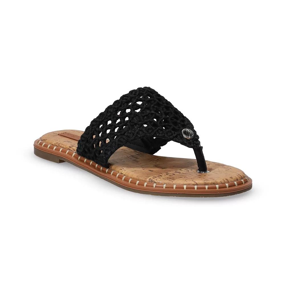 Nautica Bracken Women's Sandals, Size: 6.5, Black Product Image