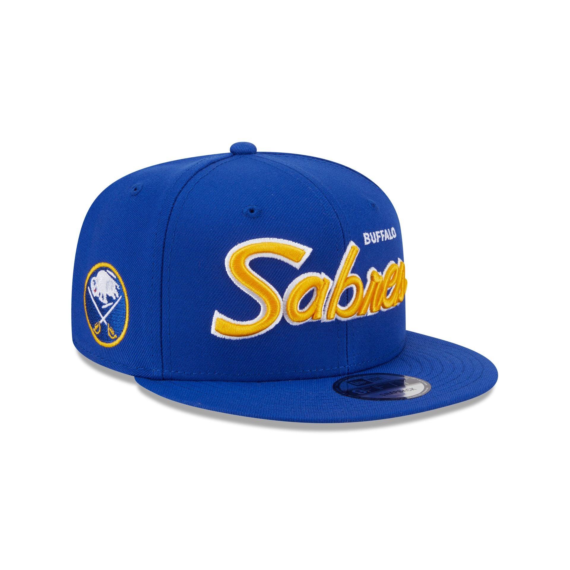 Buffalo Sabres Script 9FIFTY Snapback Hat Male Product Image