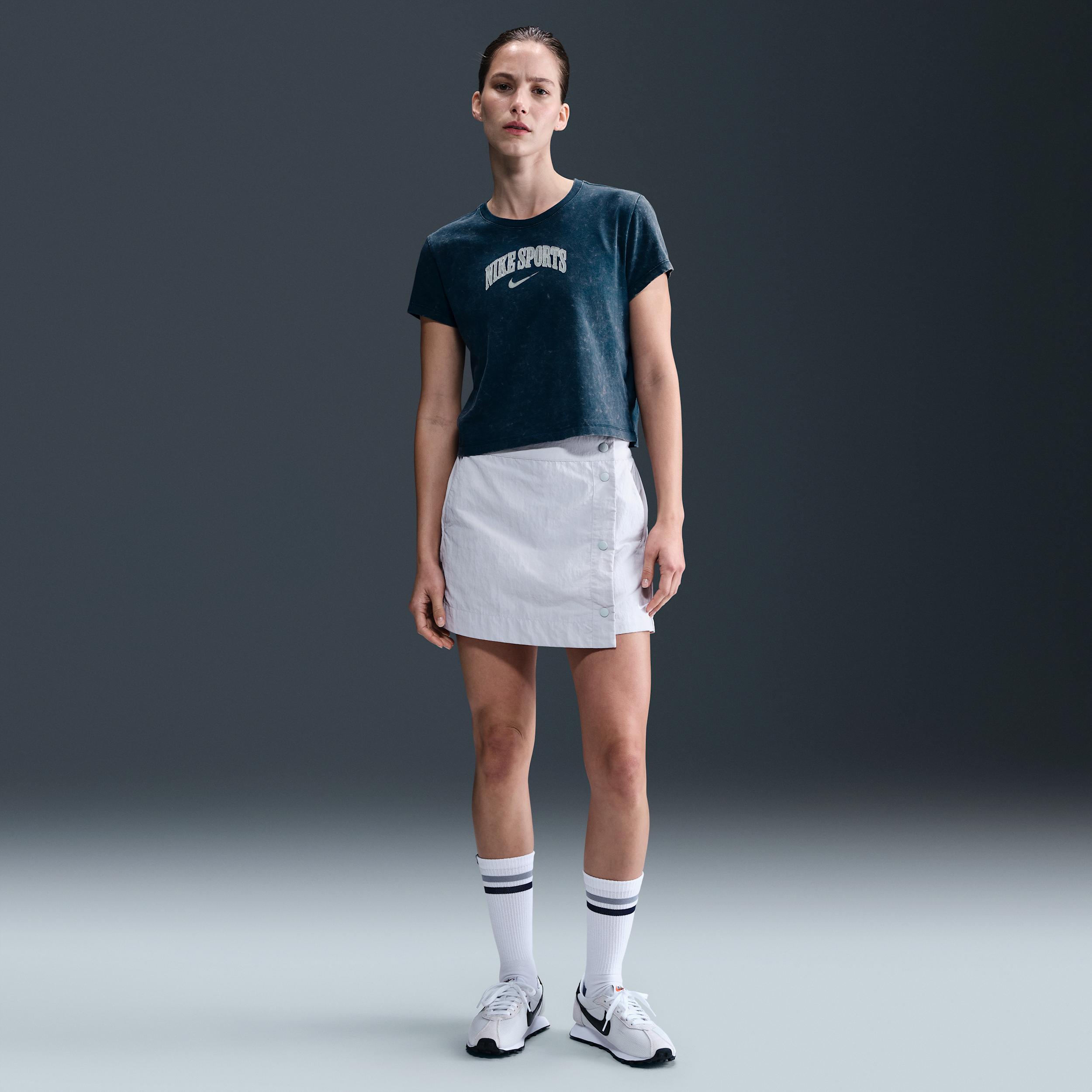 Womens Nike Sportswear Short-Sleeve T-Shirt | IB7332-478 Product Image