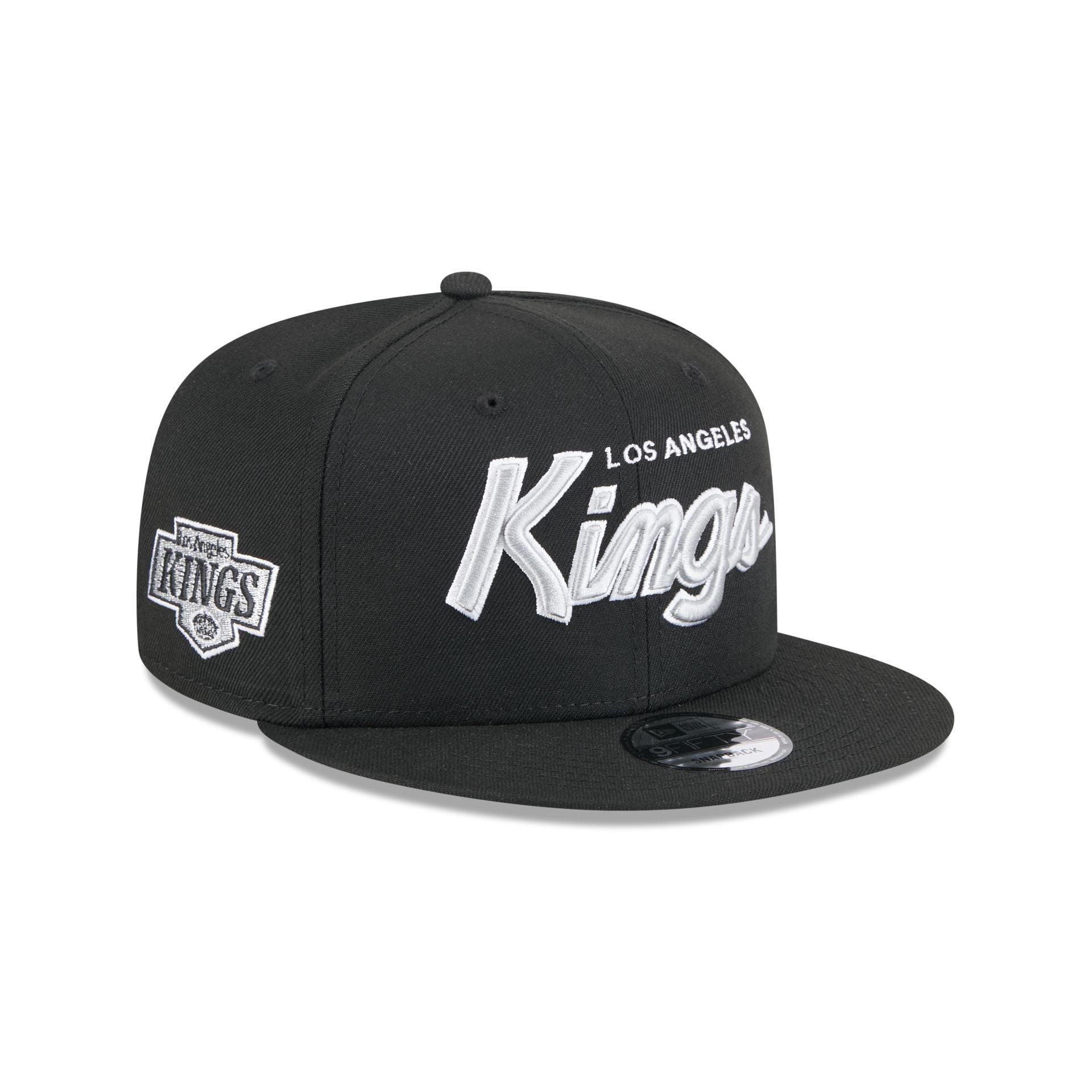 Los Angeles Kings Script 9FIFTY Snapback Hat Male Product Image