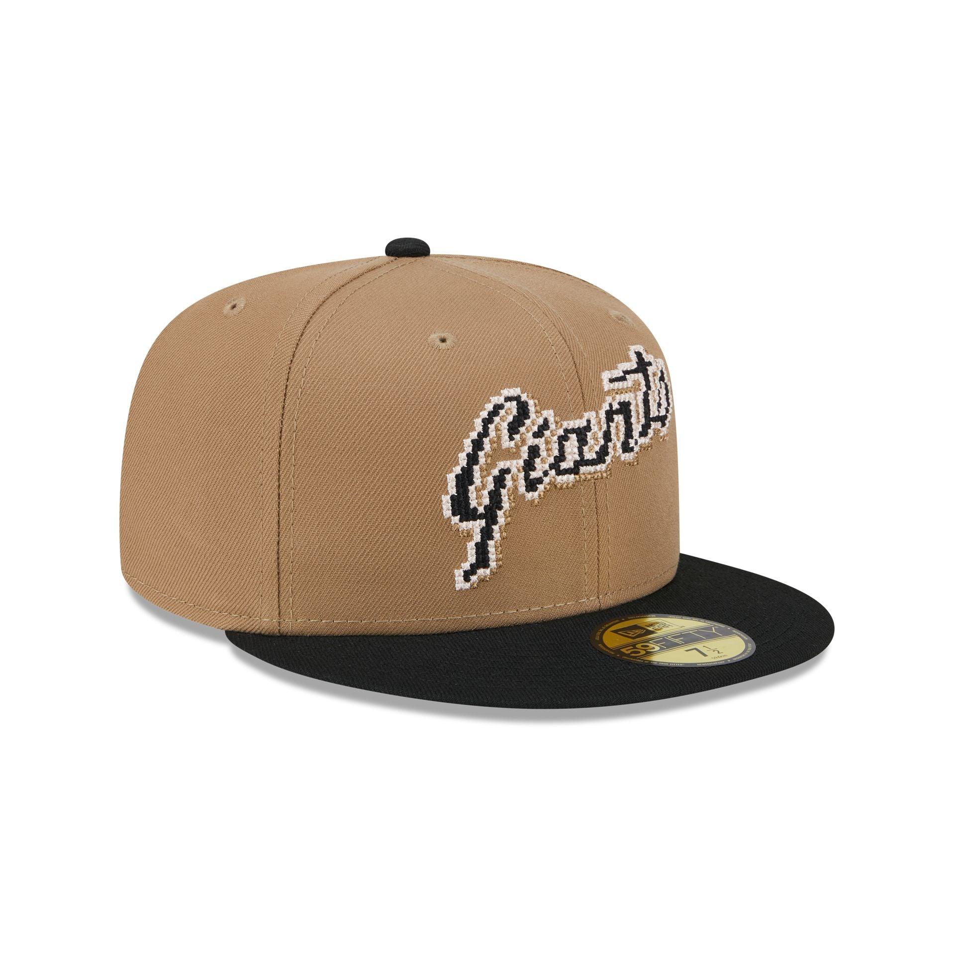 San Francisco Giants Classic 8-Bit Wordmark 59FIFTY Fitted Hat Male Product Image