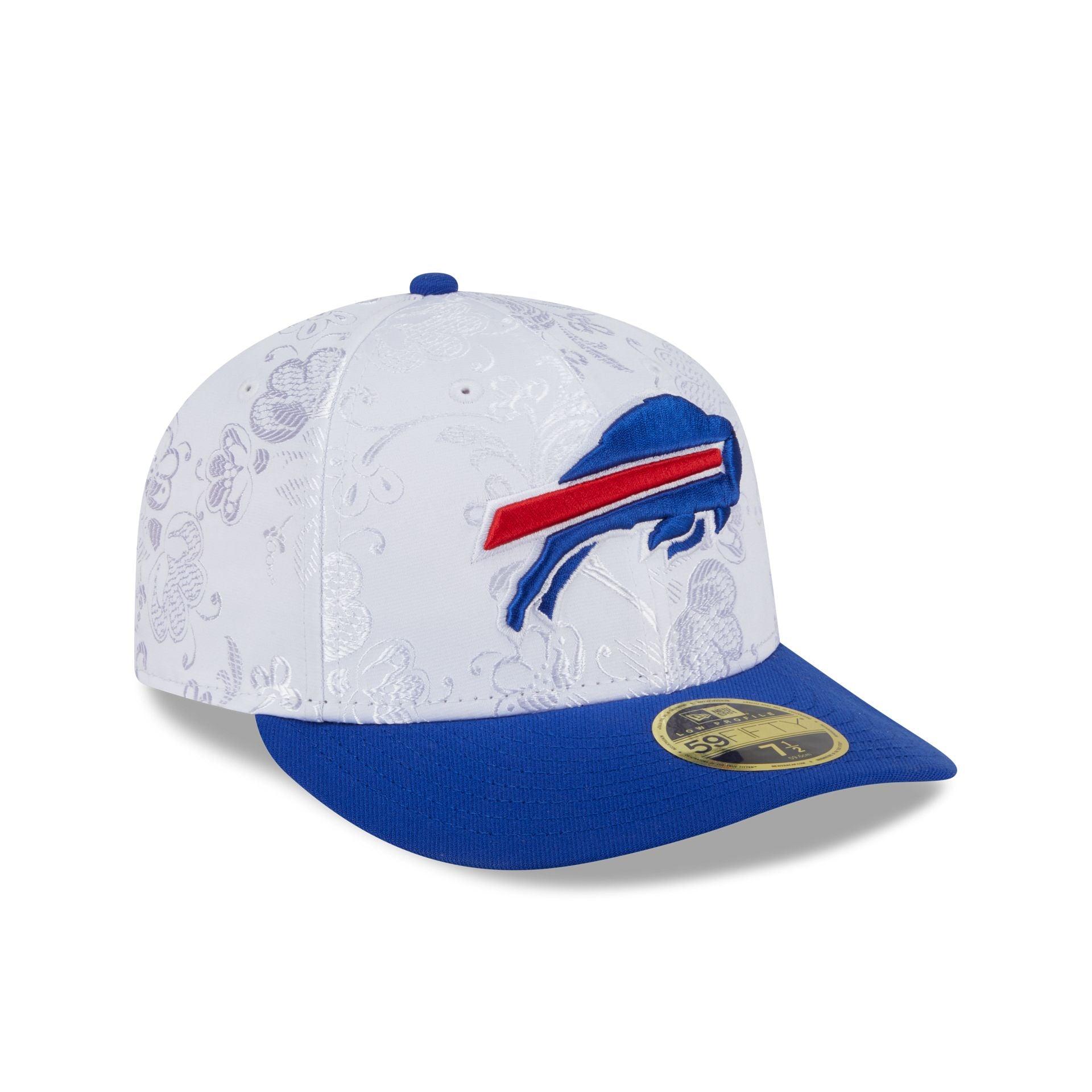 Buffalo Bills Floral Shine Low Profile 59FIFTY Fitted Hat Male Product Image