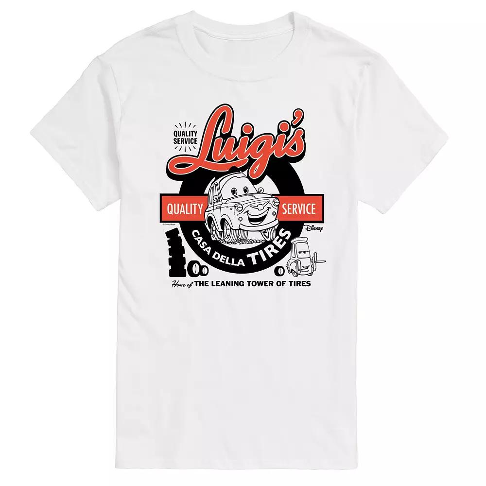 Disney / Pixar's Cars Luigis Casa Della Tires Graphic Tee, Men's,  Product Image